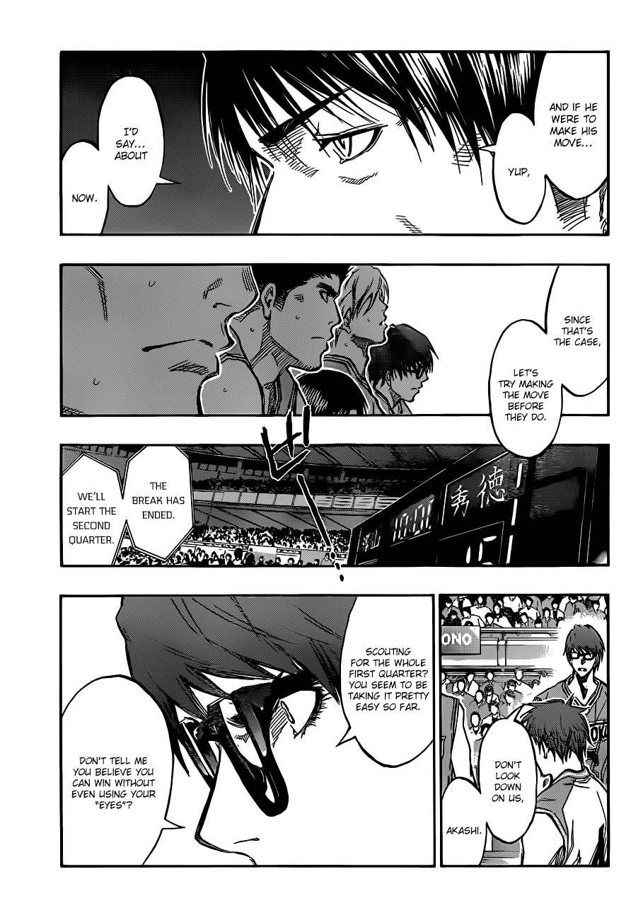 Kuroko no Basket Chapter 176 page 13 - Chapter 176: That's all it is