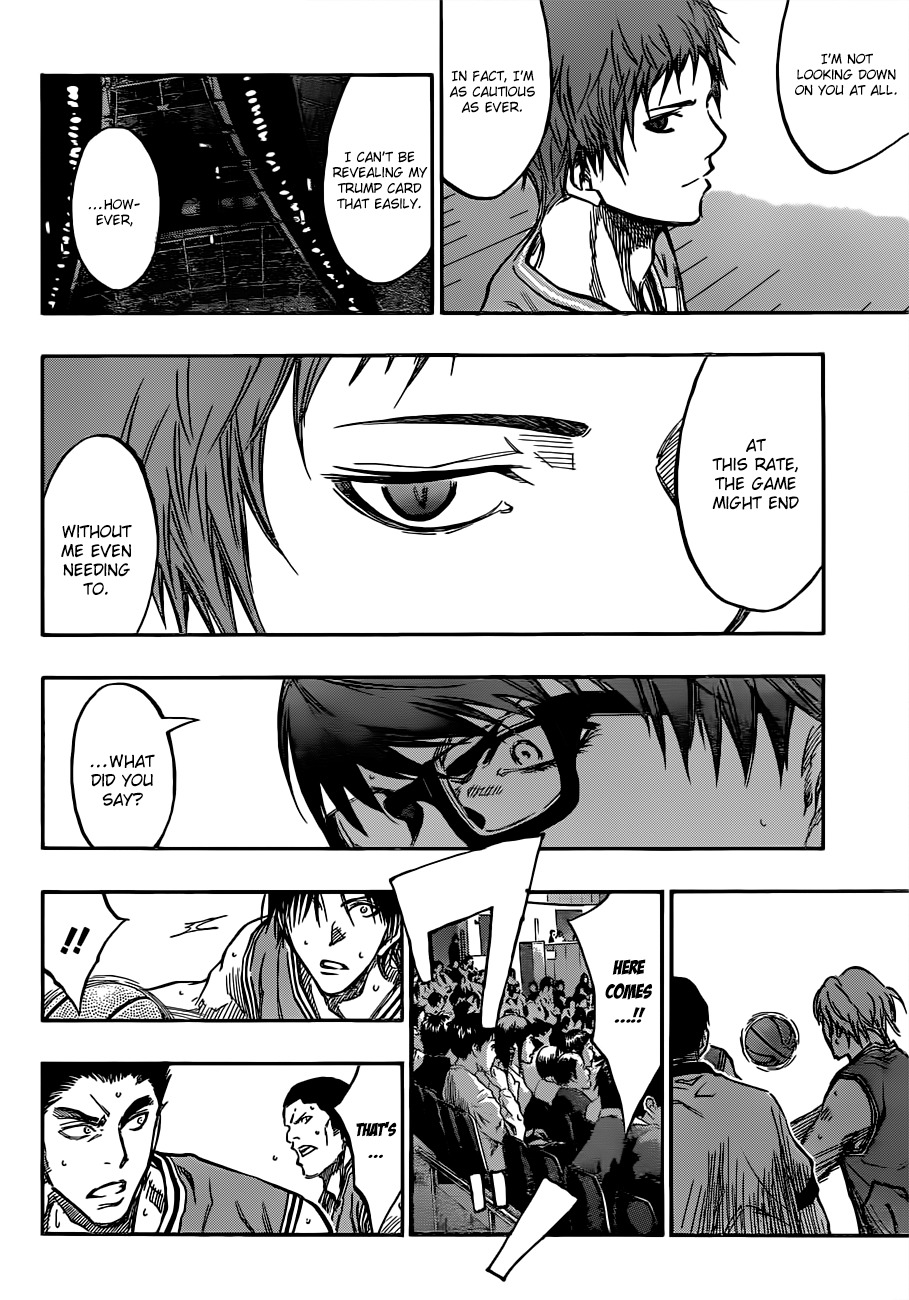 Kuroko no Basket Chapter 176 page 14 - Chapter 176: That's all it is
