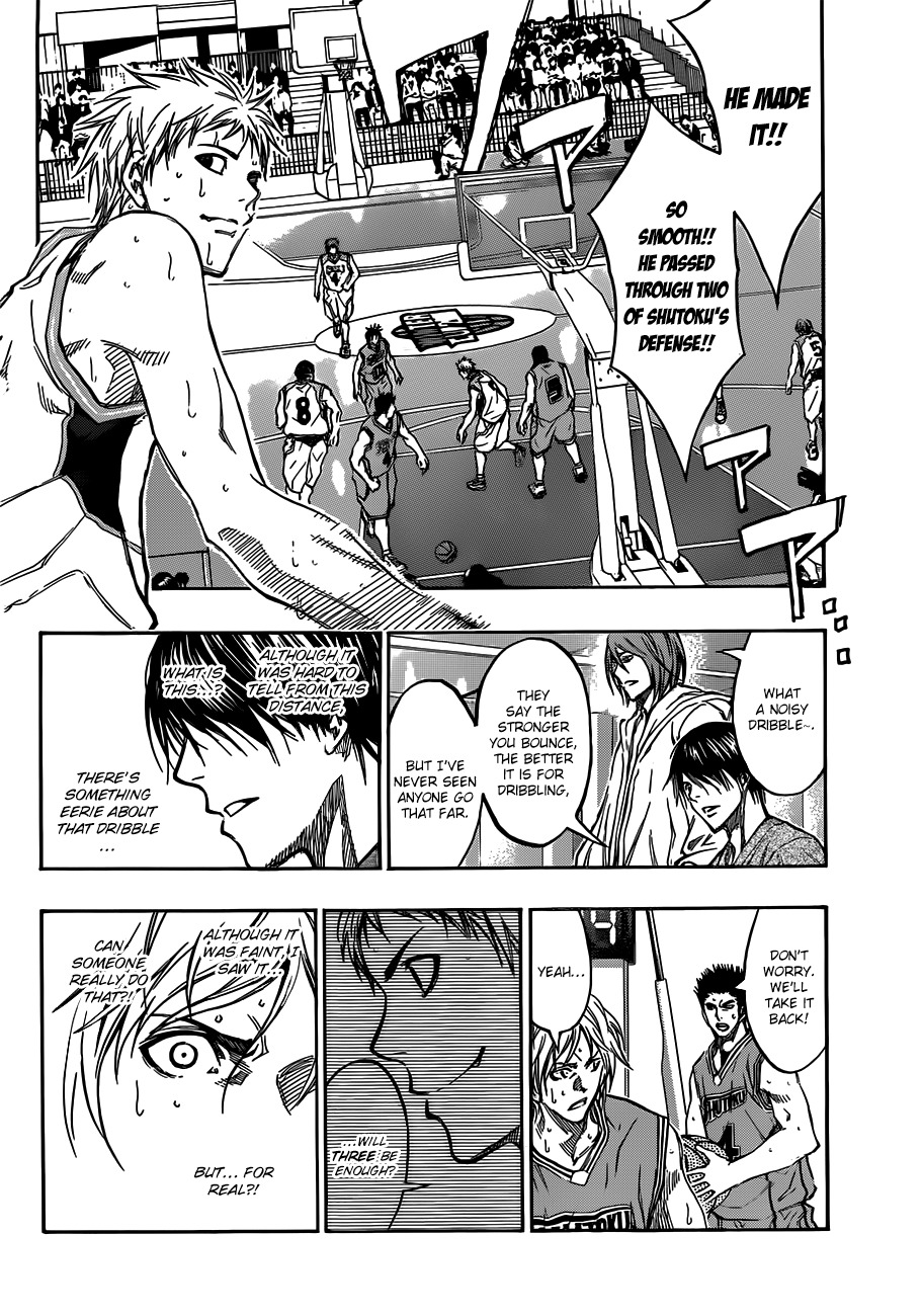 Kuroko no Basket Chapter 177 page 10 - Chapter 177: I Don't Know