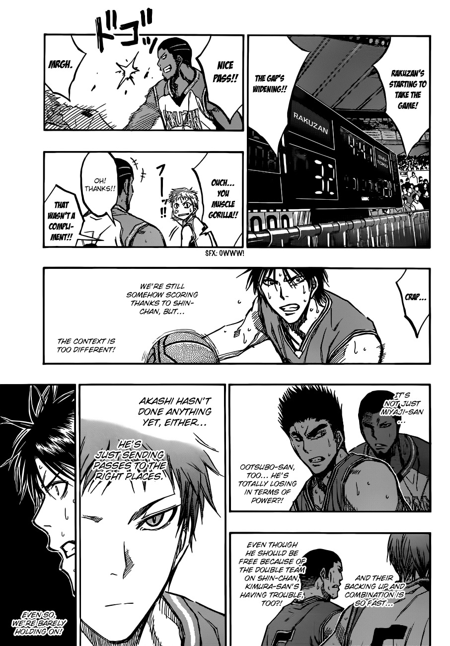 Kuroko no Basket Chapter 177 page 13 - Chapter 177: I Don't Know