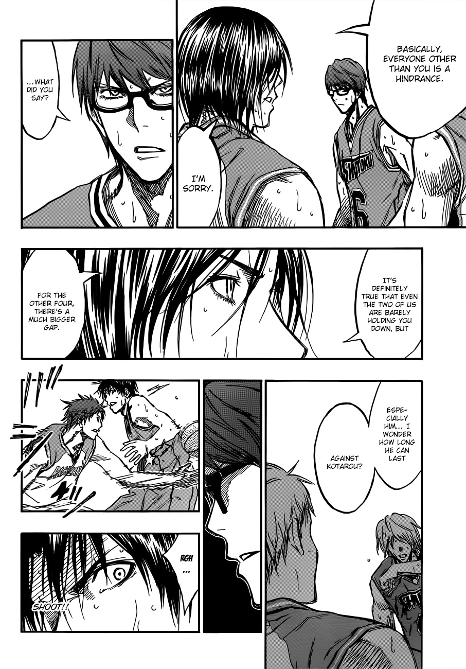 Kuroko no Basket Chapter 177 page 14 - Chapter 177: I Don't Know