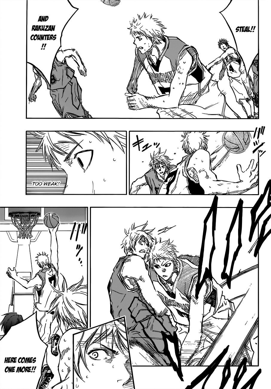 Kuroko no Basket Chapter 177 page 15 - Chapter 177: I Don't Know