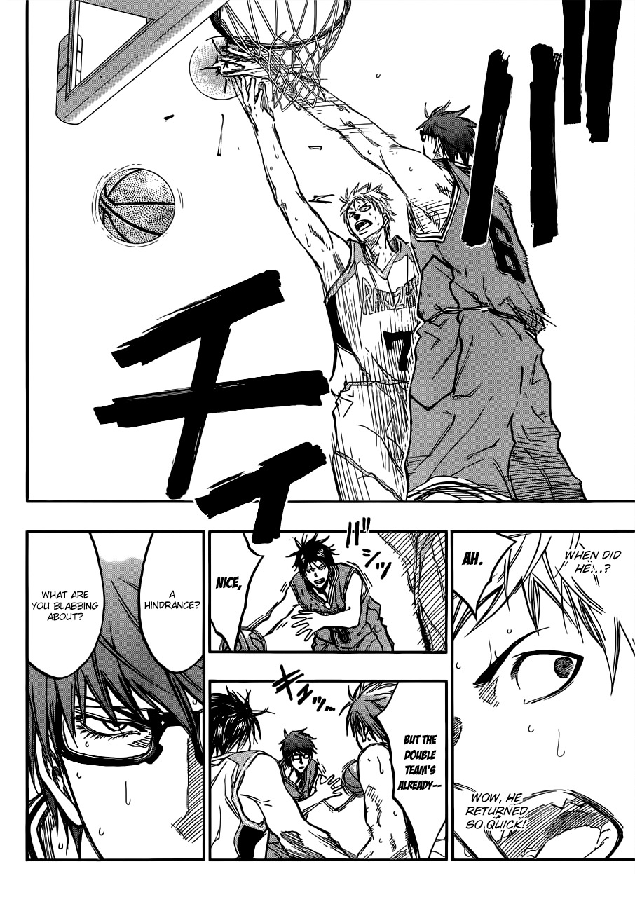Kuroko no Basket Chapter 177 page 16 - Chapter 177: I Don't Know