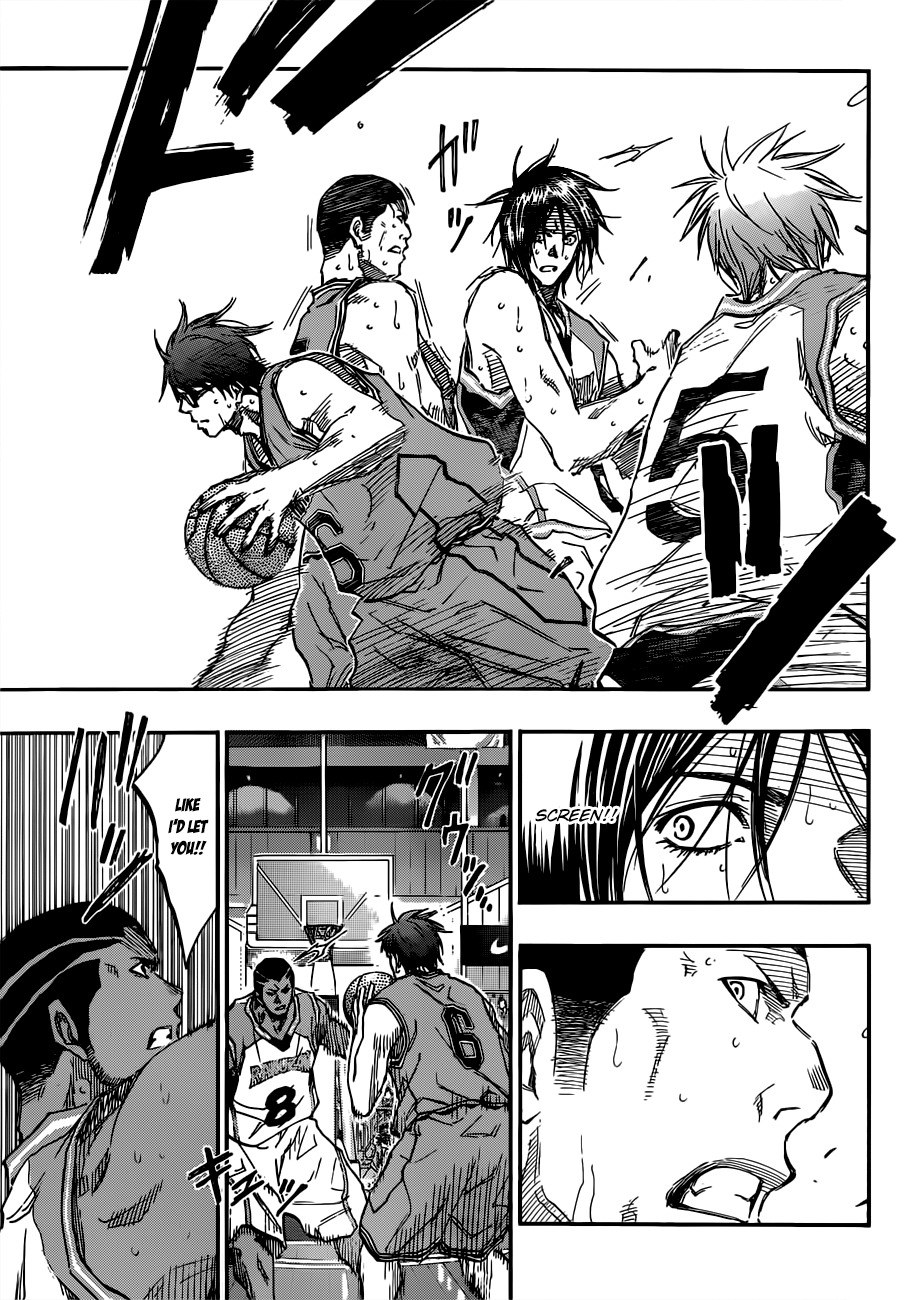 Kuroko no Basket Chapter 177 page 17 - Chapter 177: I Don't Know