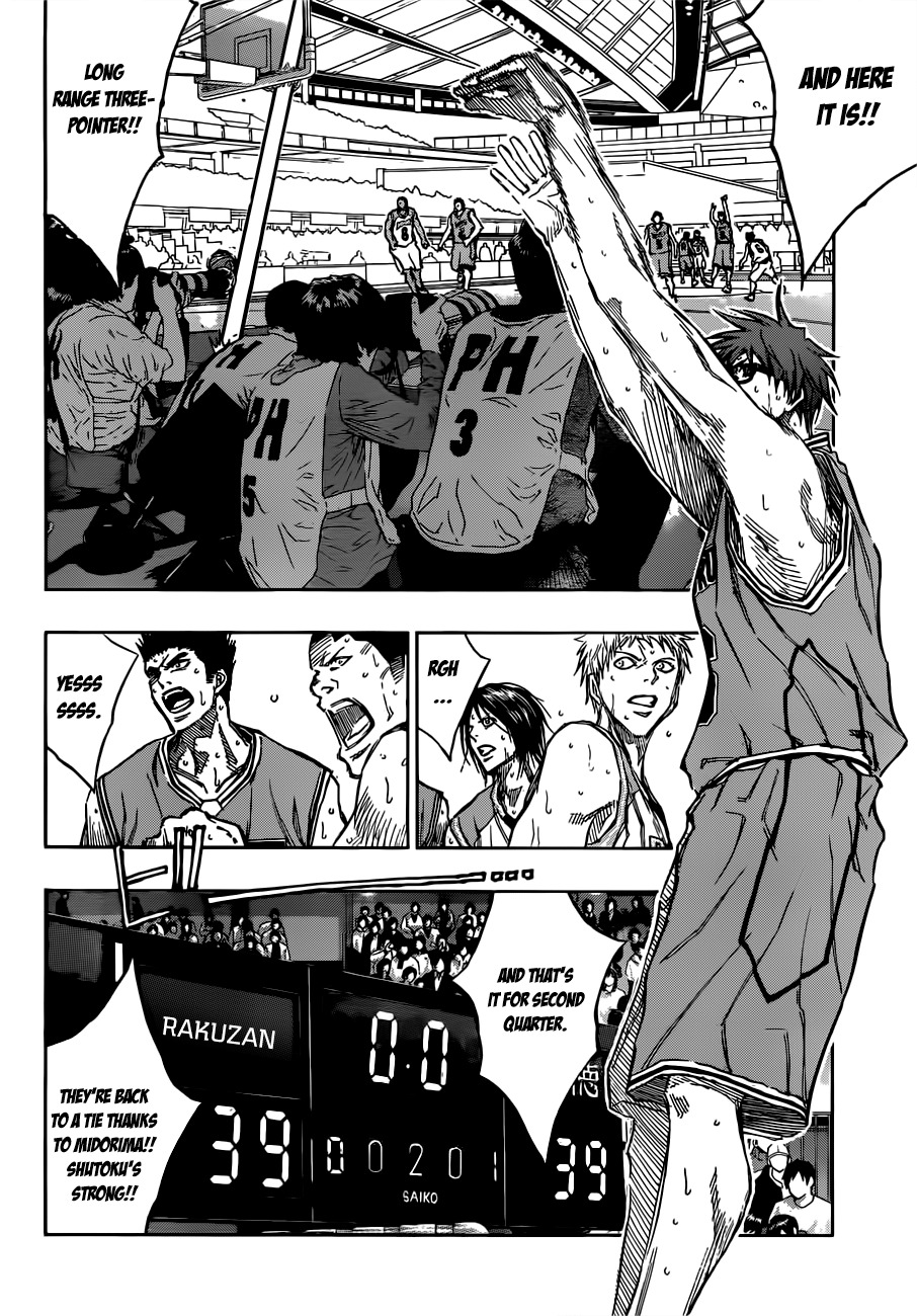 Kuroko no Basket Chapter 177 page 20 - Chapter 177: I Don't Know