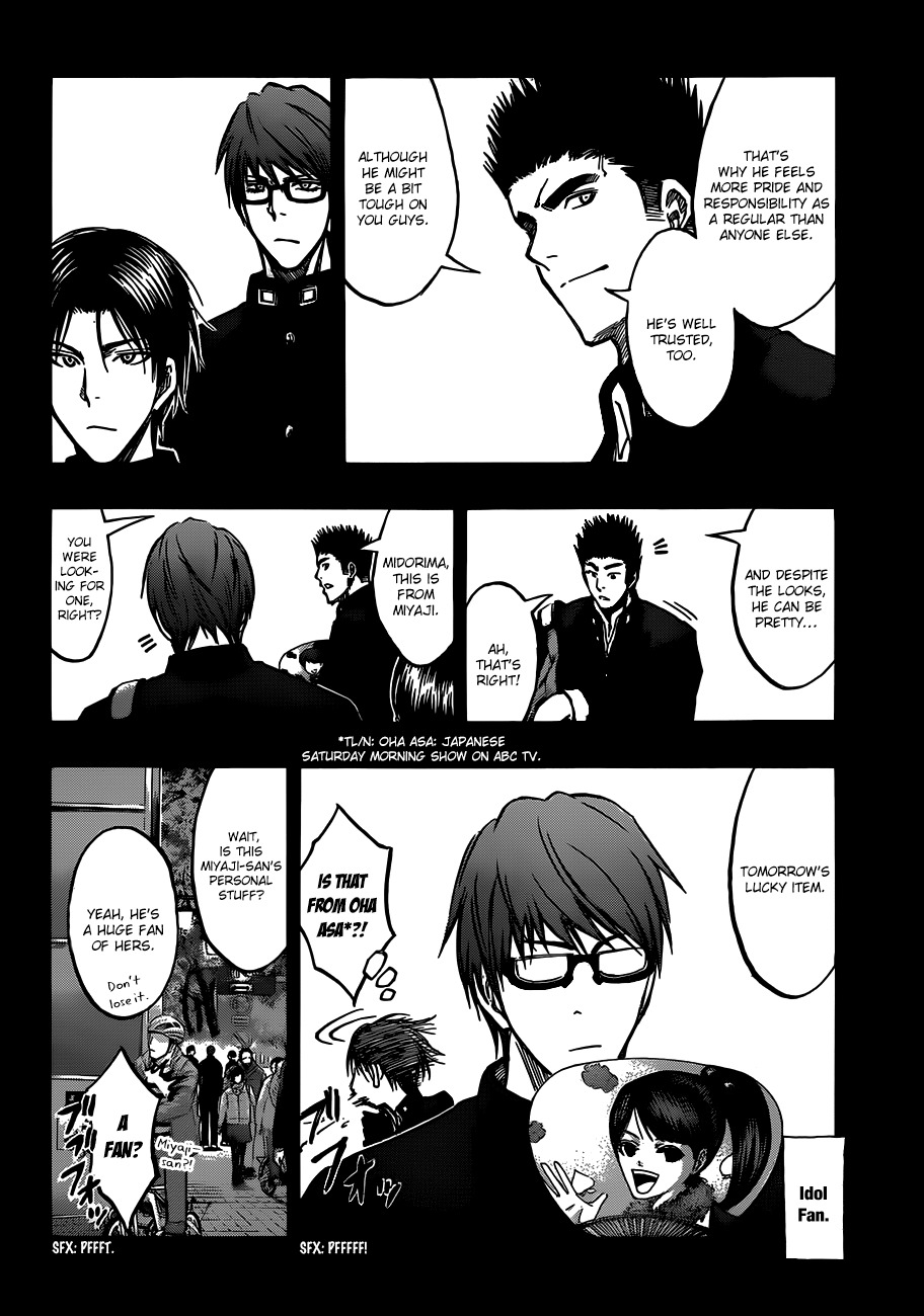 Kuroko no Basket Chapter 177 page 6 - Chapter 177: I Don't Know