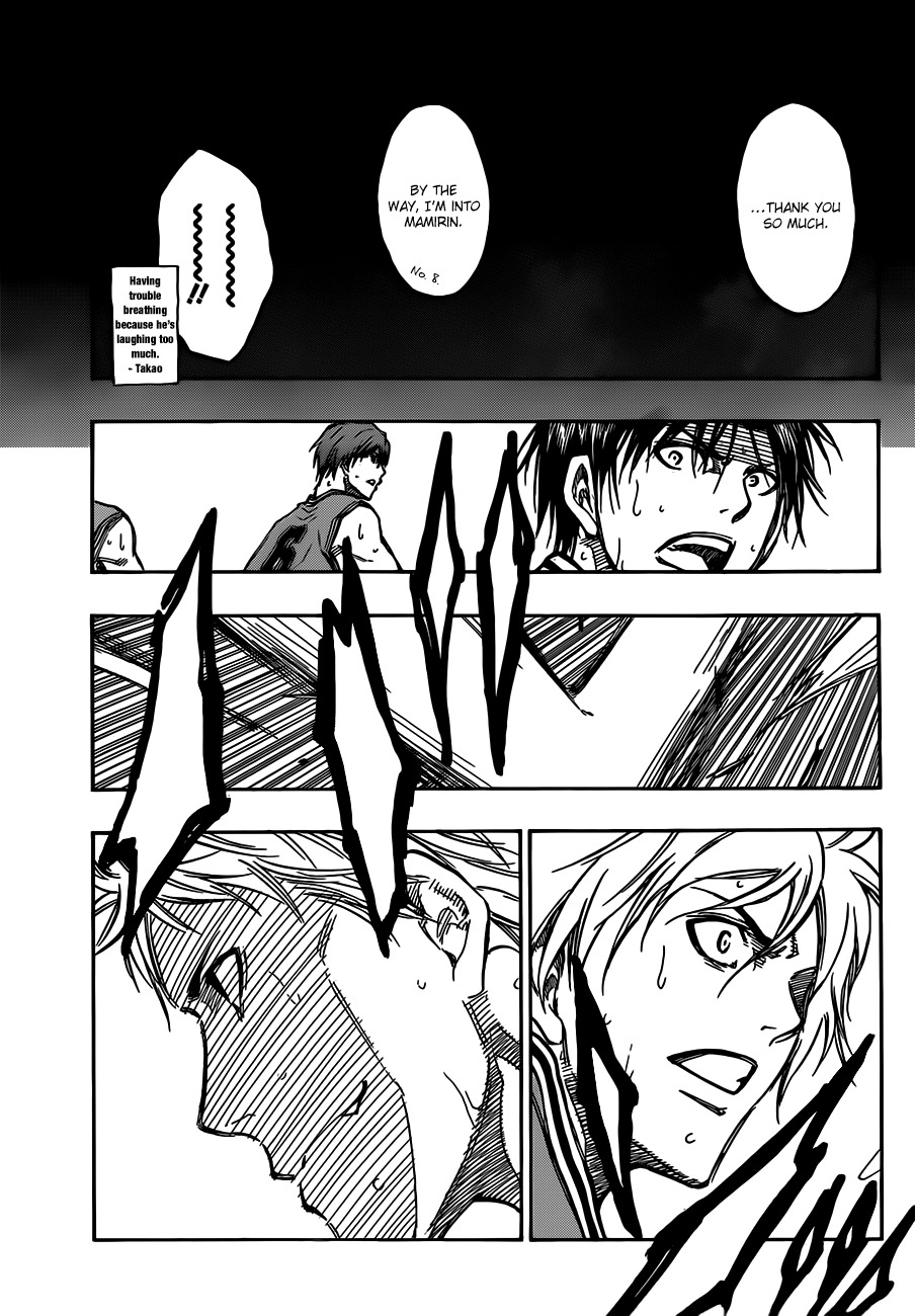 Kuroko no Basket Chapter 177 page 7 - Chapter 177: I Don't Know