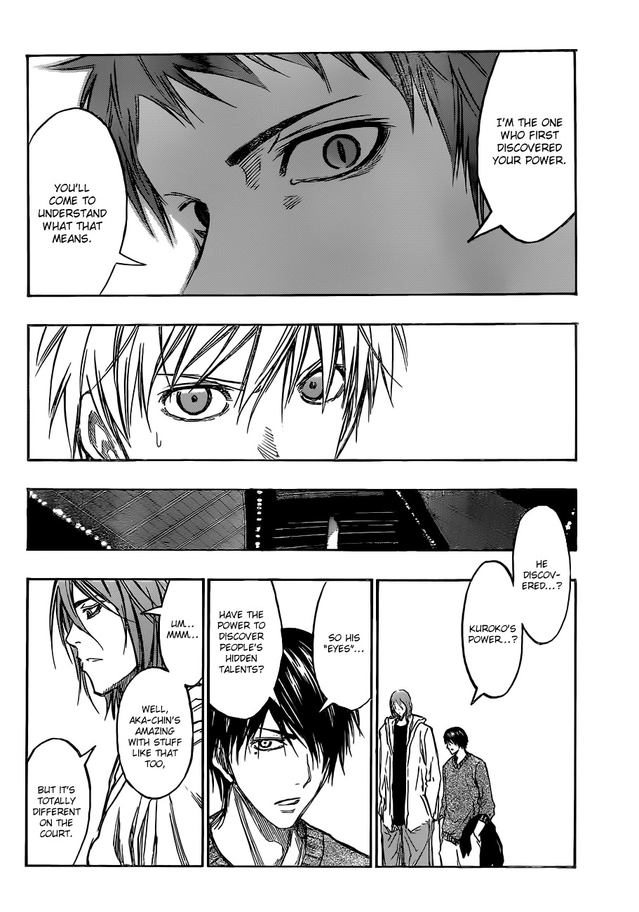 Kuroko no Basket Chapter 178 page 11 - Chapter 178: You'll Find Out Soon Enough