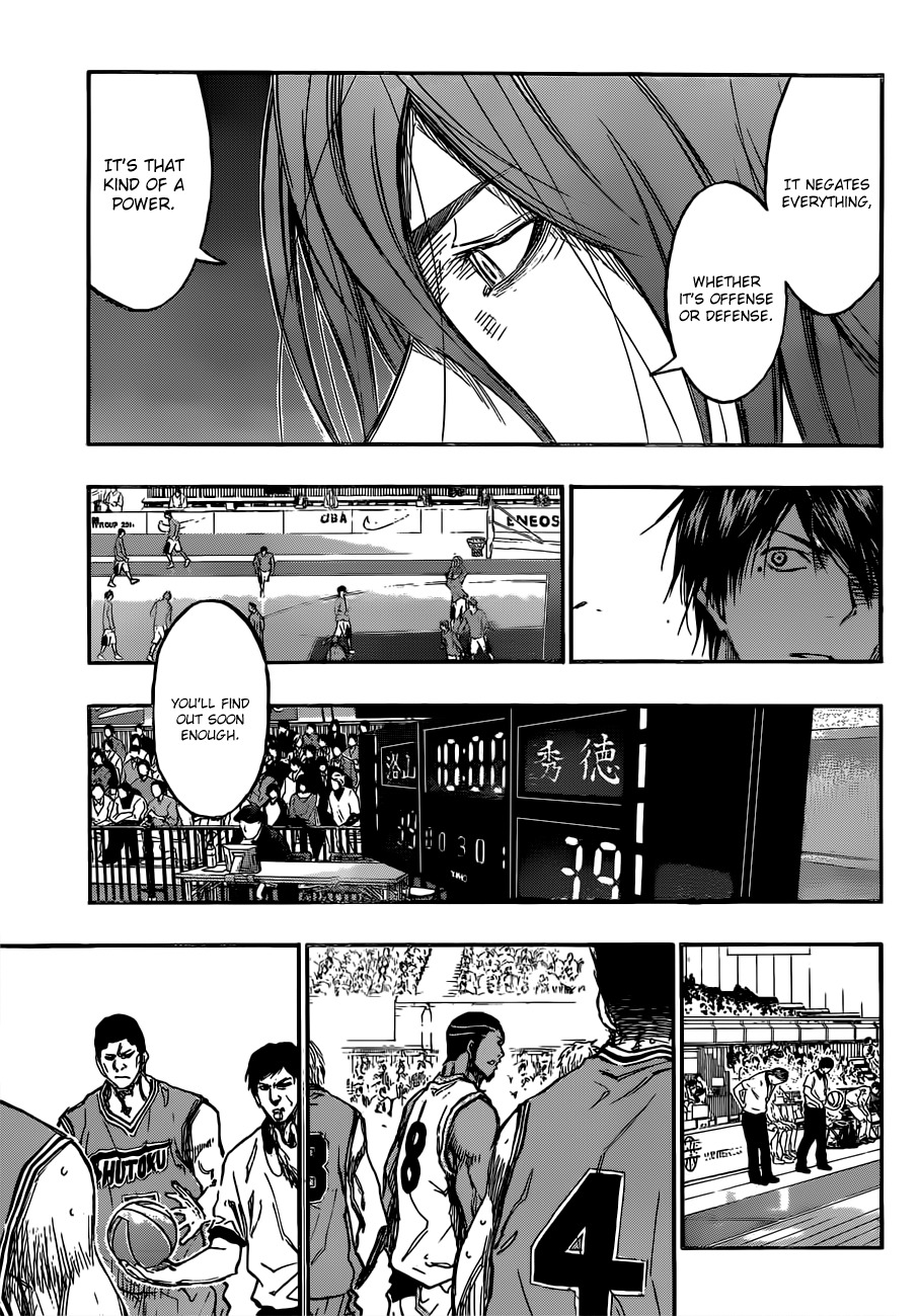 Kuroko no Basket Chapter 178 page 12 - Chapter 178: You'll Find Out Soon Enough