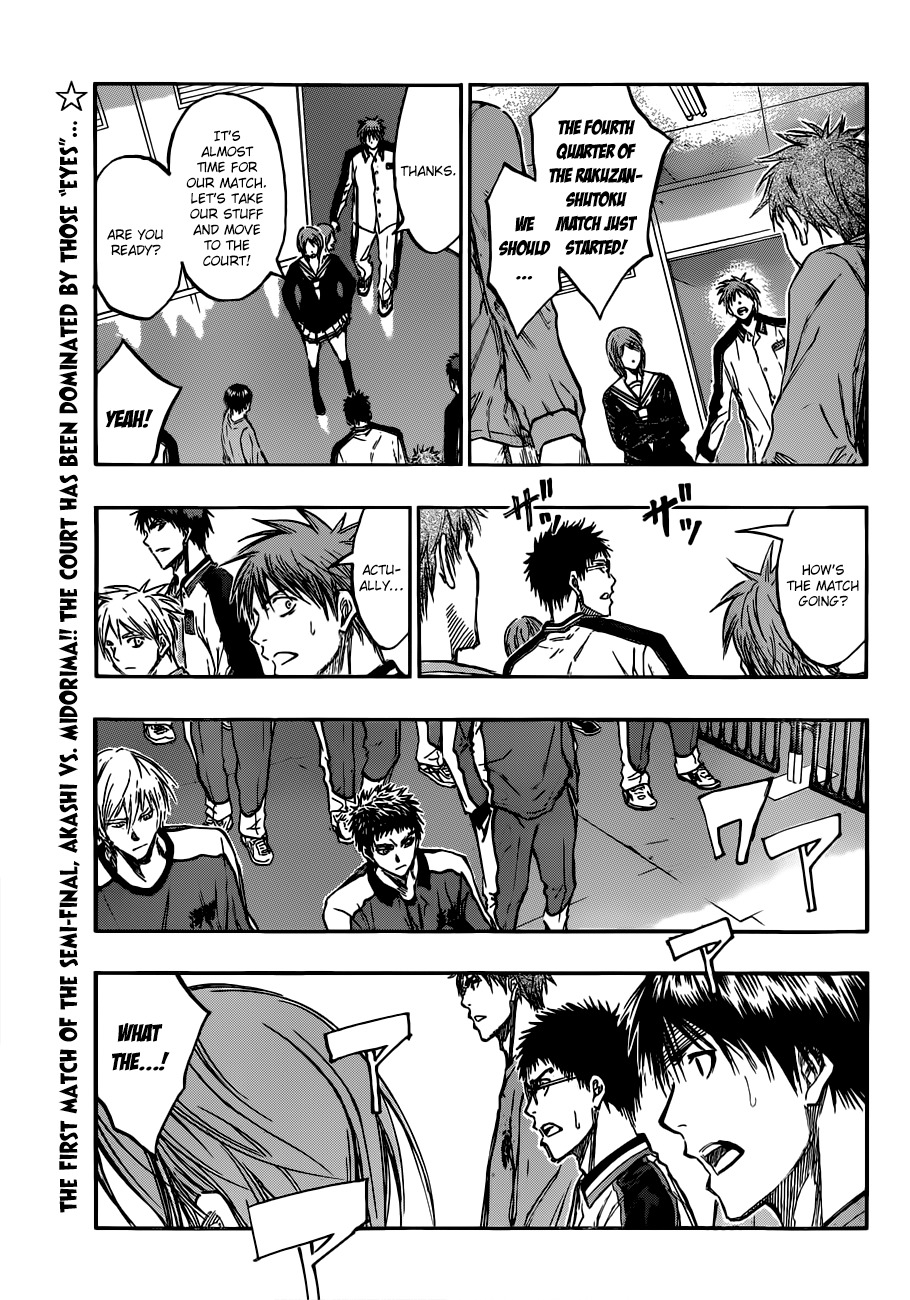 Kuroko no Basket Chapter 179 page 1 - Chapter 179: He Has Not Given Up