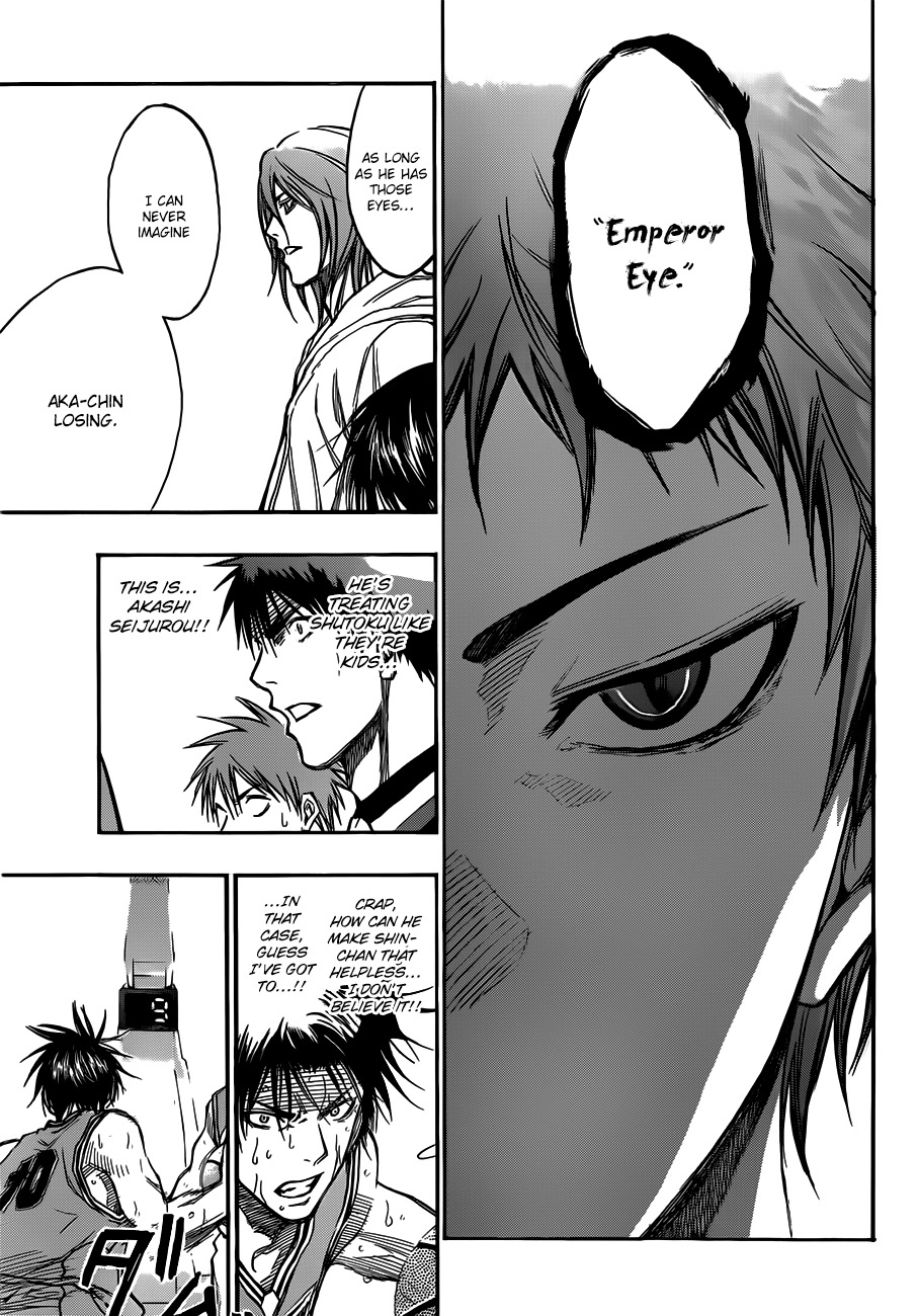 Kuroko no Basket Chapter 179 page 12 - Chapter 179: He Has Not Given Up