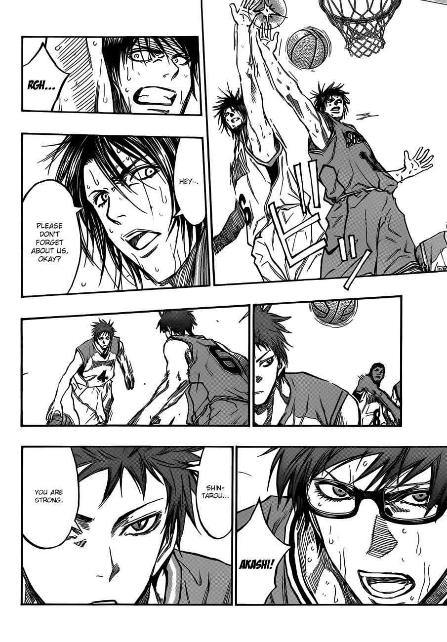 Kuroko no Basket Chapter 179 page 13 - Chapter 179: He Has Not Given Up