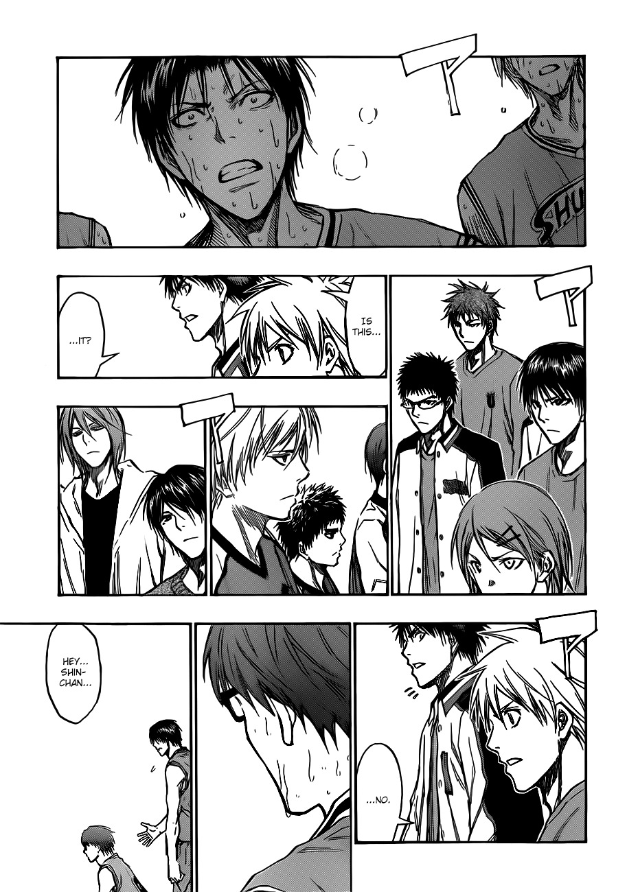 Kuroko no Basket Chapter 179 page 16 - Chapter 179: He Has Not Given Up