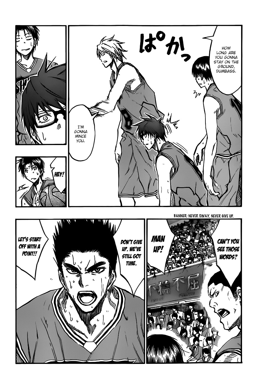 Kuroko no Basket Chapter 179 page 17 - Chapter 179: He Has Not Given Up