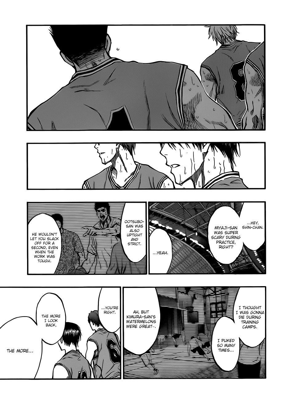 Kuroko no Basket Chapter 179 page 18 - Chapter 179: He Has Not Given Up