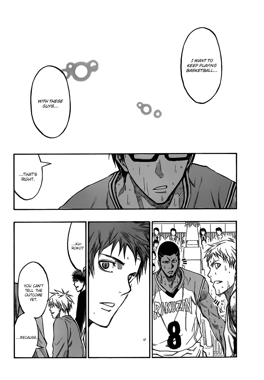 Kuroko no Basket Chapter 179 page 19 - Chapter 179: He Has Not Given Up
