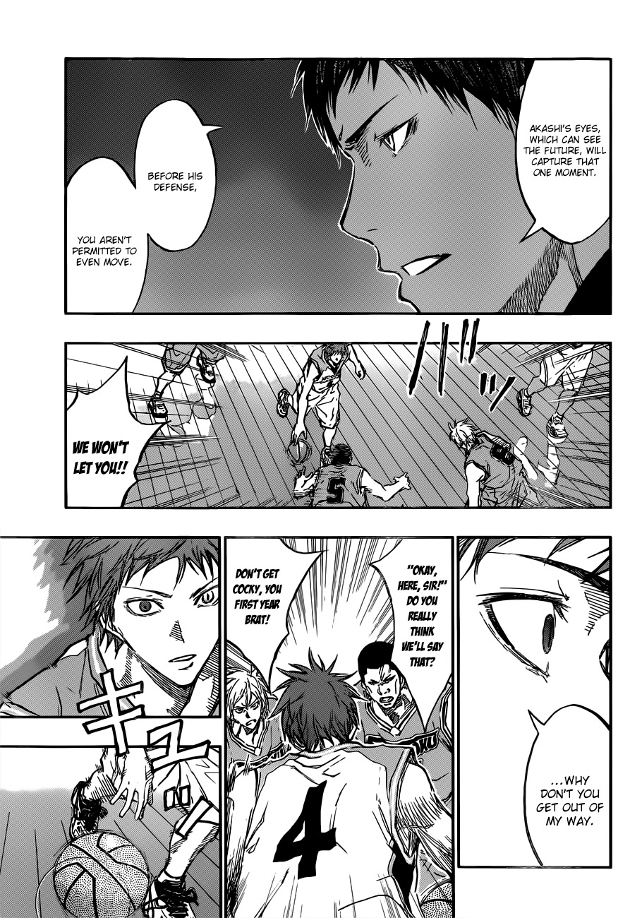 Kuroko no Basket Chapter 179 page 9 - Chapter 179: He Has Not Given Up