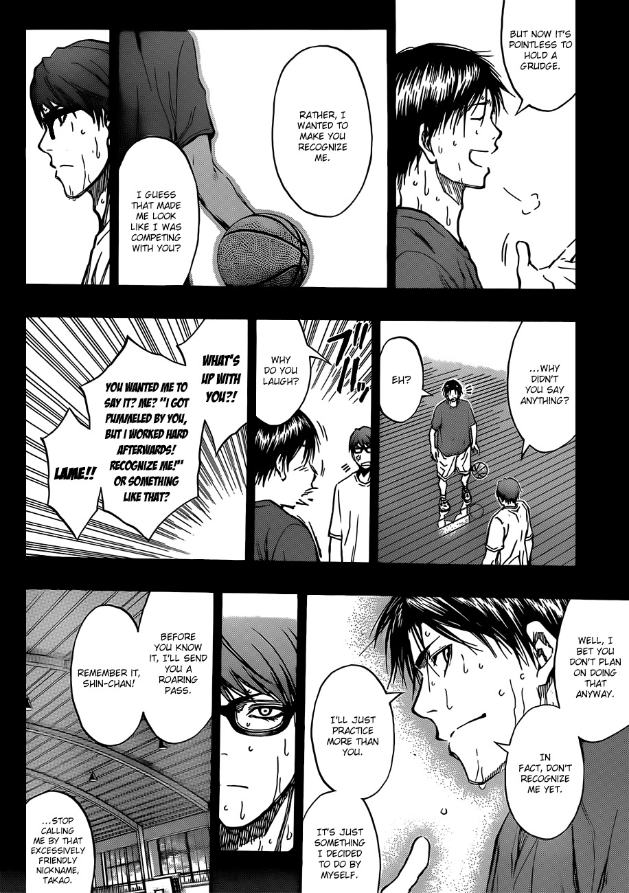 Kuroko no Basket Chapter 180 page 10 - Chapter 180: They're Similar To You Guys