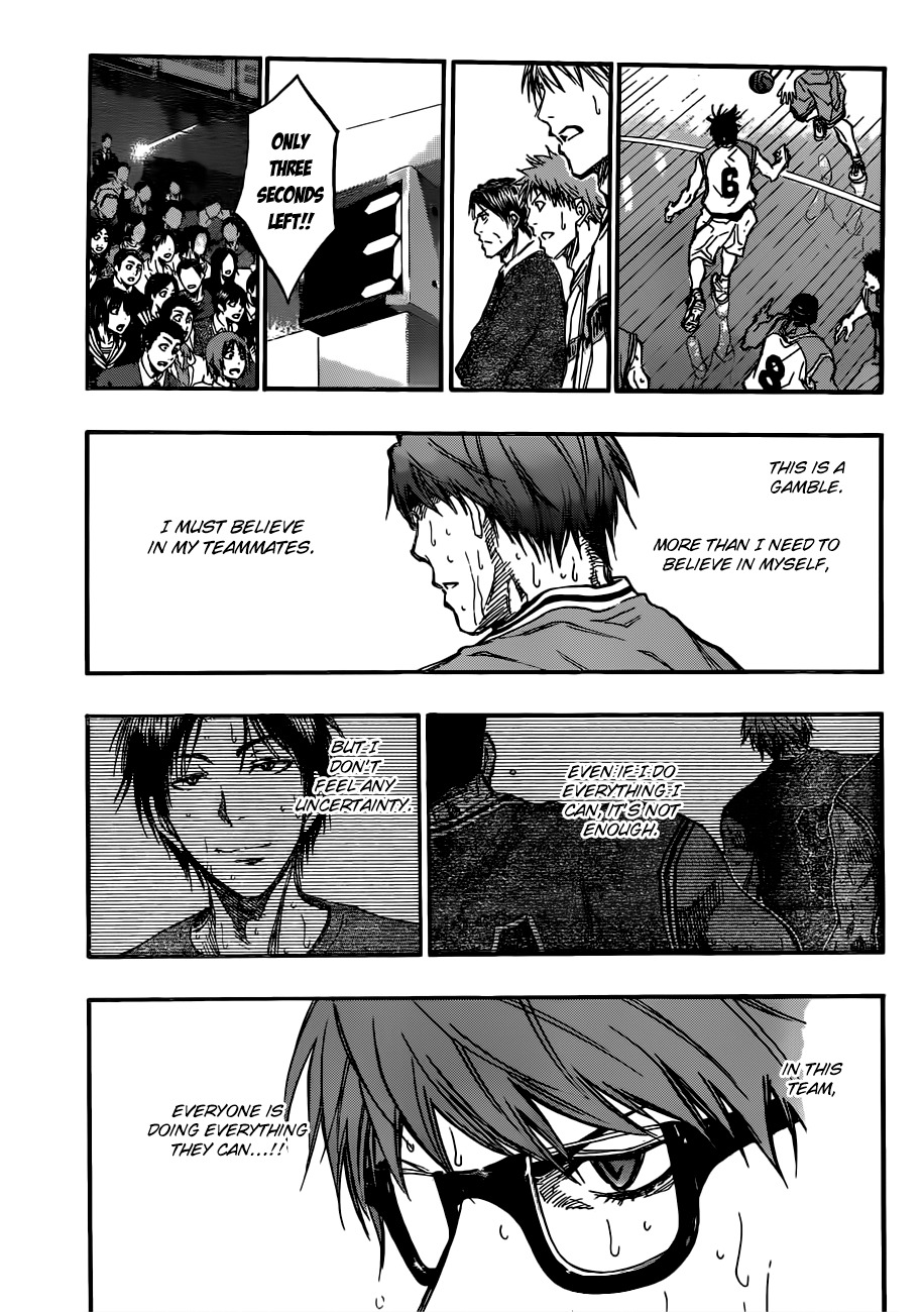 Kuroko no Basket Chapter 180 page 11 - Chapter 180: They're Similar To You Guys