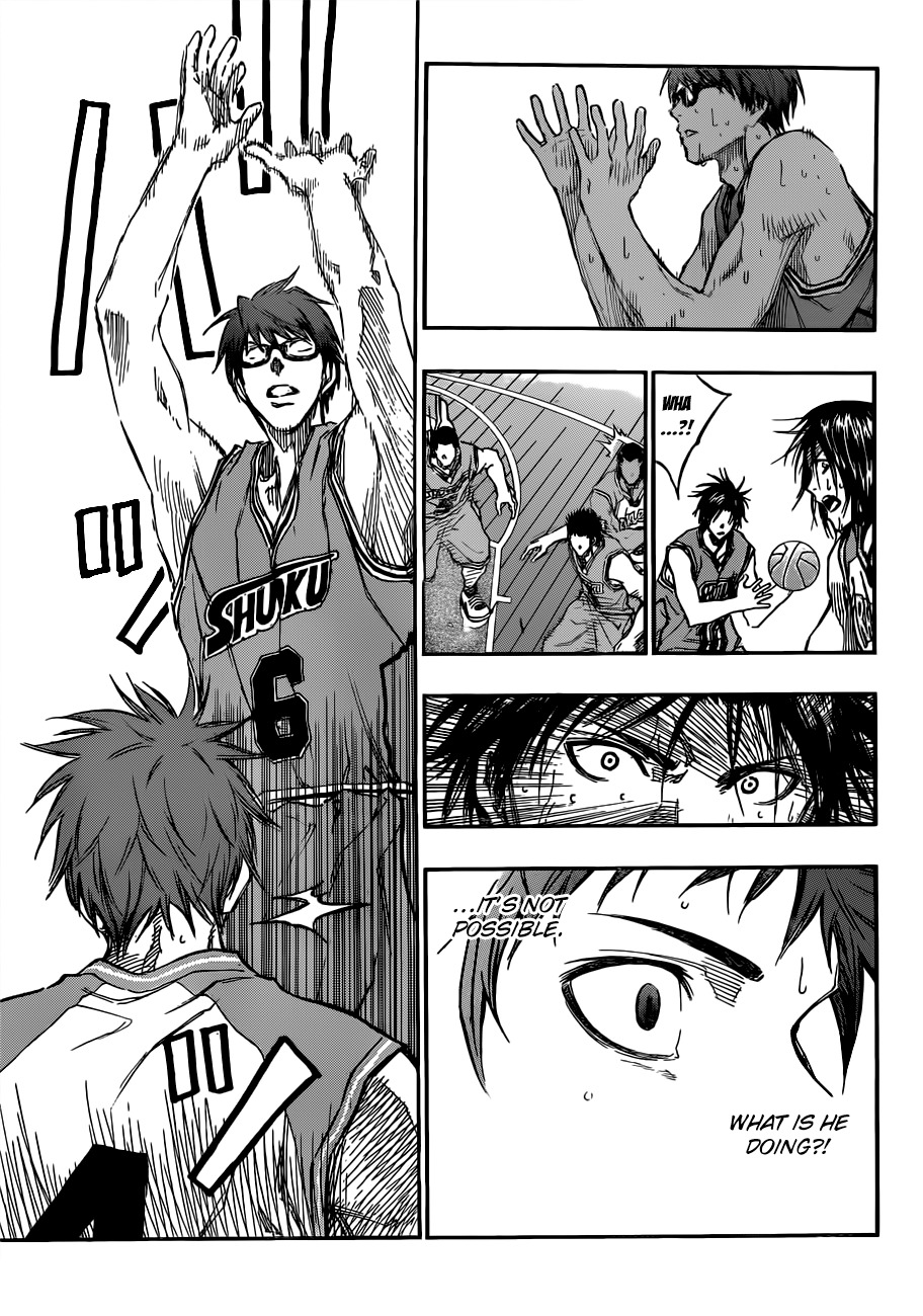 Kuroko no Basket Chapter 180 page 13 - Chapter 180: They're Similar To You Guys
