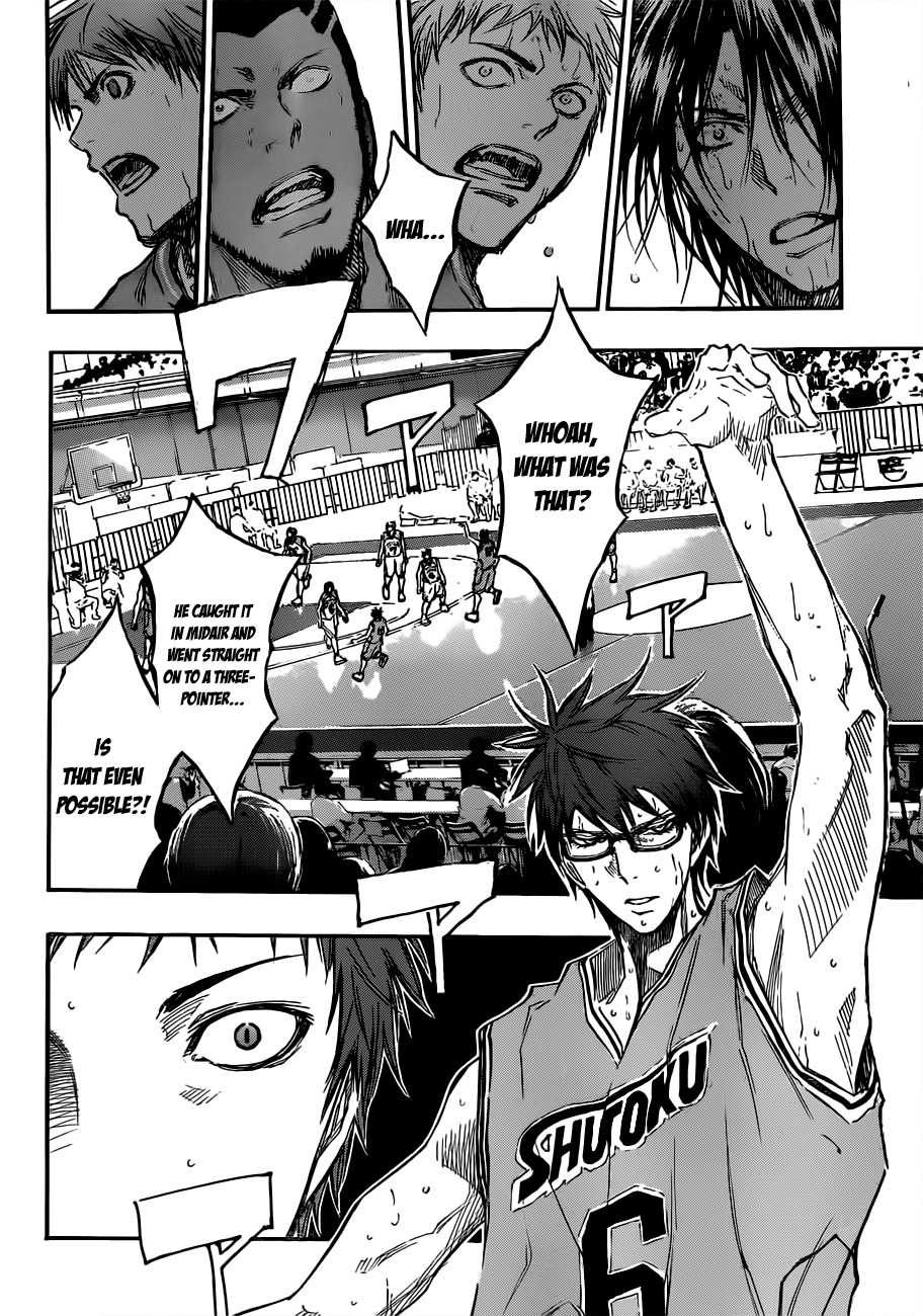 Kuroko no Basket Chapter 180 page 15 - Chapter 180: They're Similar To You Guys