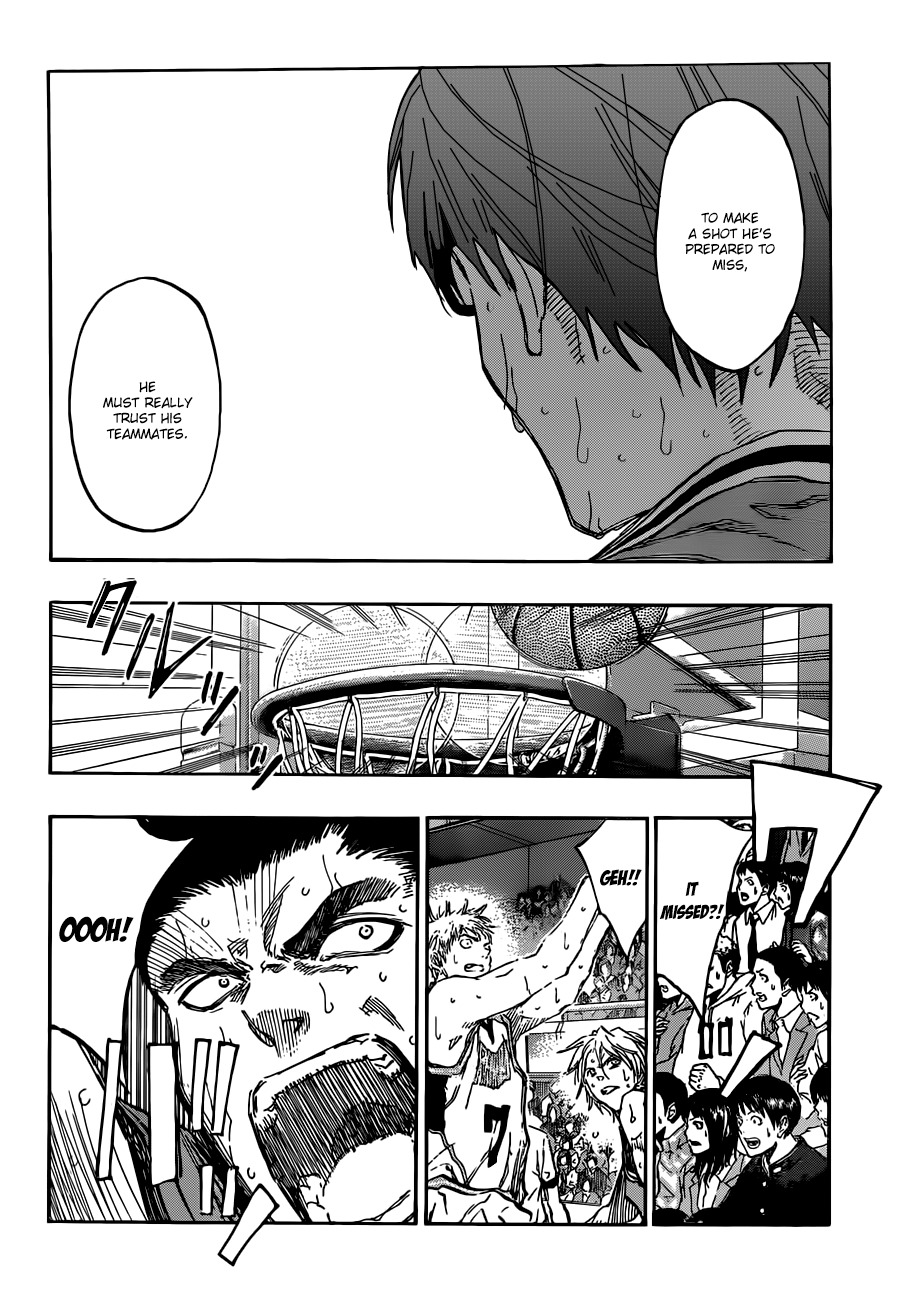 Kuroko no Basket Chapter 180 page 17 - Chapter 180: They're Similar To You Guys