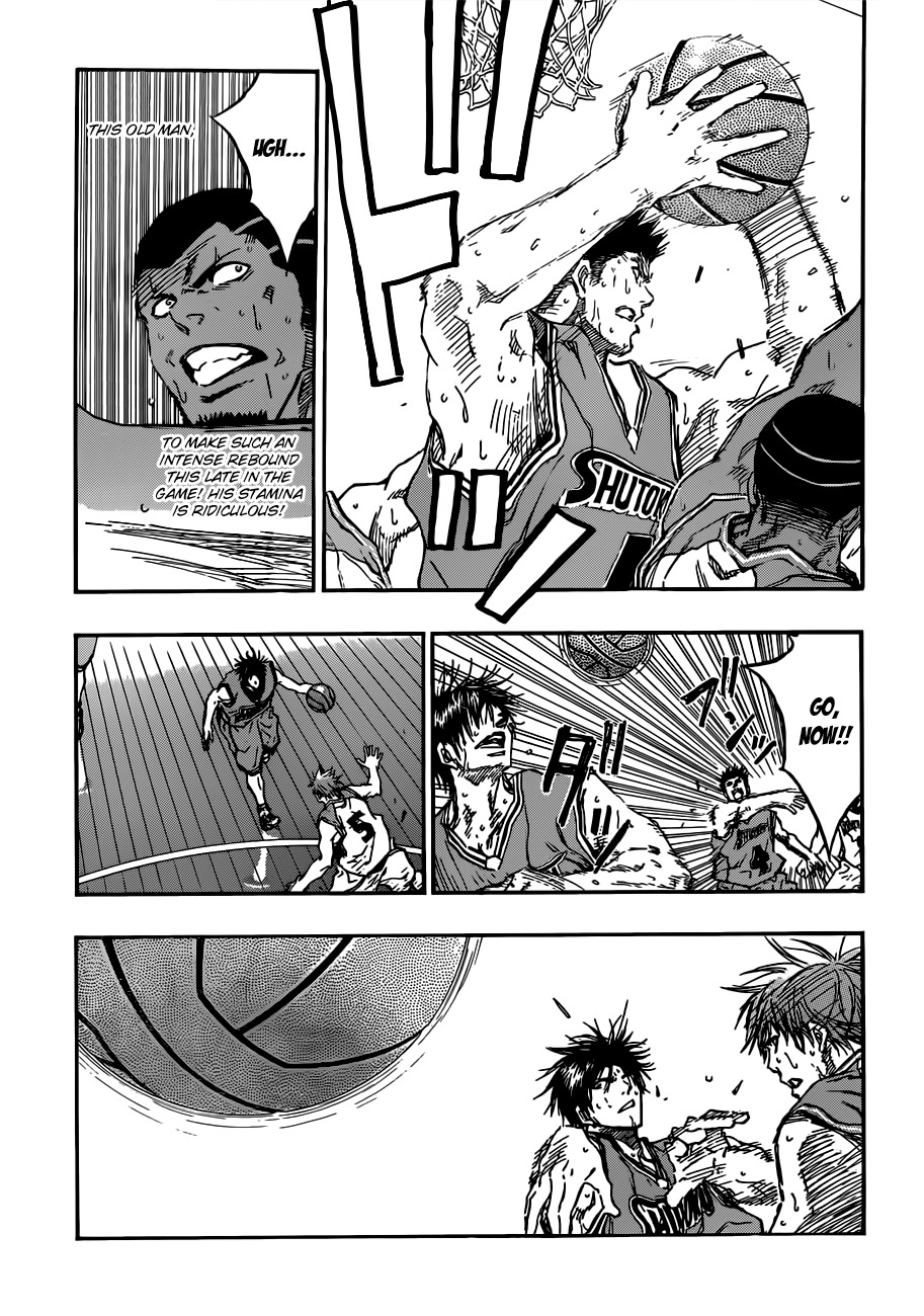 Kuroko no Basket Chapter 180 page 18 - Chapter 180: They're Similar To You Guys