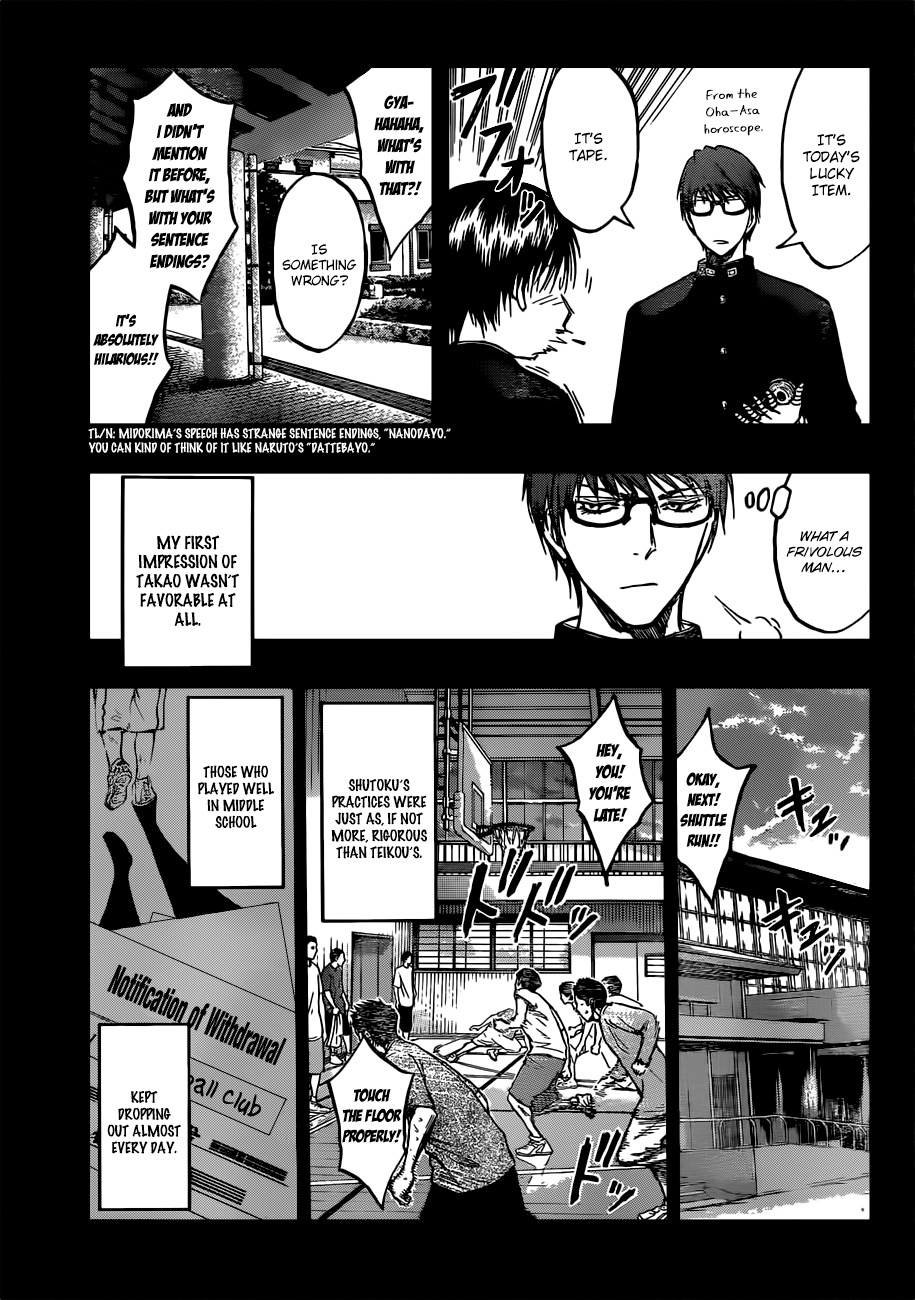 Kuroko no Basket Chapter 180 page 7 - Chapter 180: They're Similar To You Guys