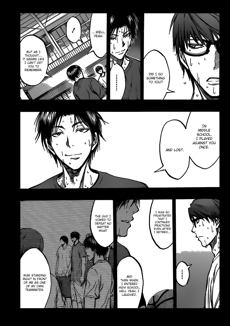 Kuroko no Basket Chapter 180 page 9 - Chapter 180: They're Similar To You Guys