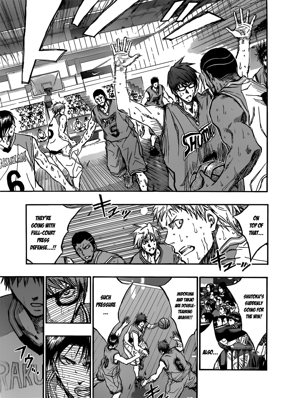 Kuroko no Basket Chapter 181 page 13 - Chapter 181: I'll Give Them To You