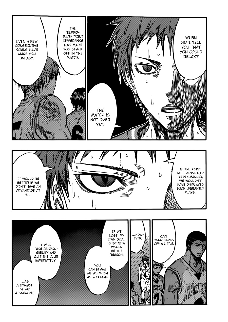 Kuroko no Basket Chapter 181 page 16 - Chapter 181: I'll Give Them To You