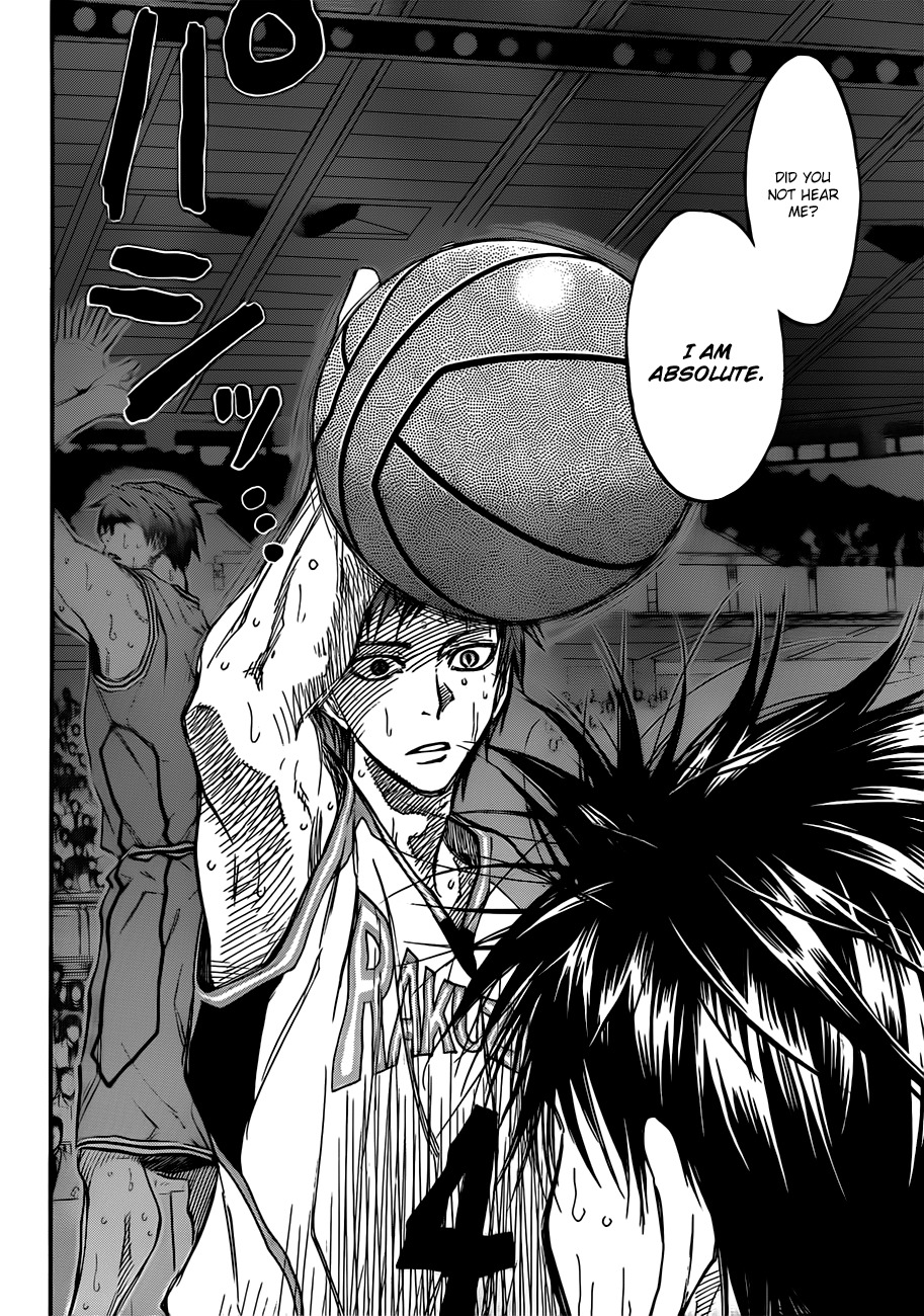 Kuroko no Basket Chapter 182 page 10 - Chapter 182: You Won't Reach