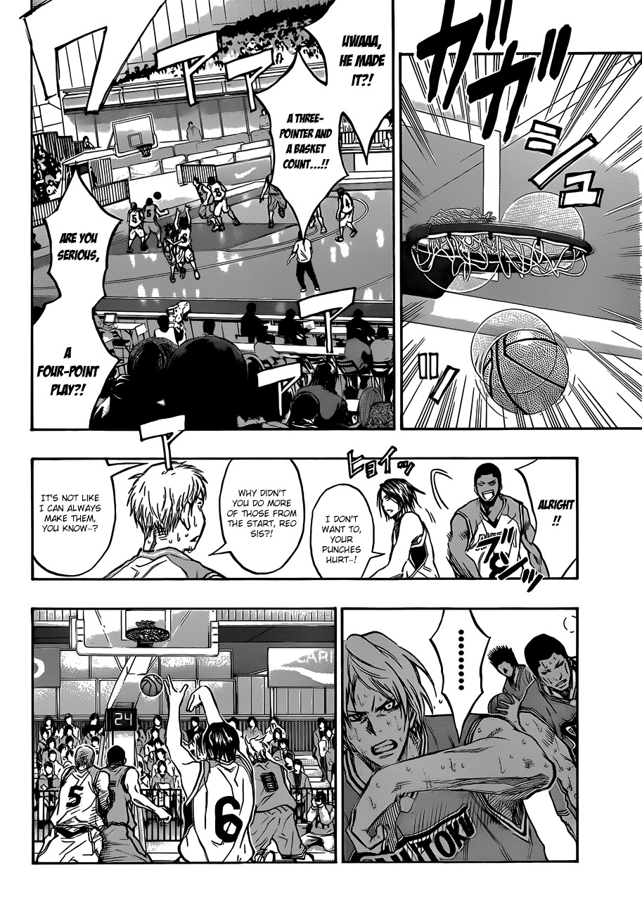 Kuroko no Basket Chapter 182 page 18 - Chapter 182: You Won't Reach