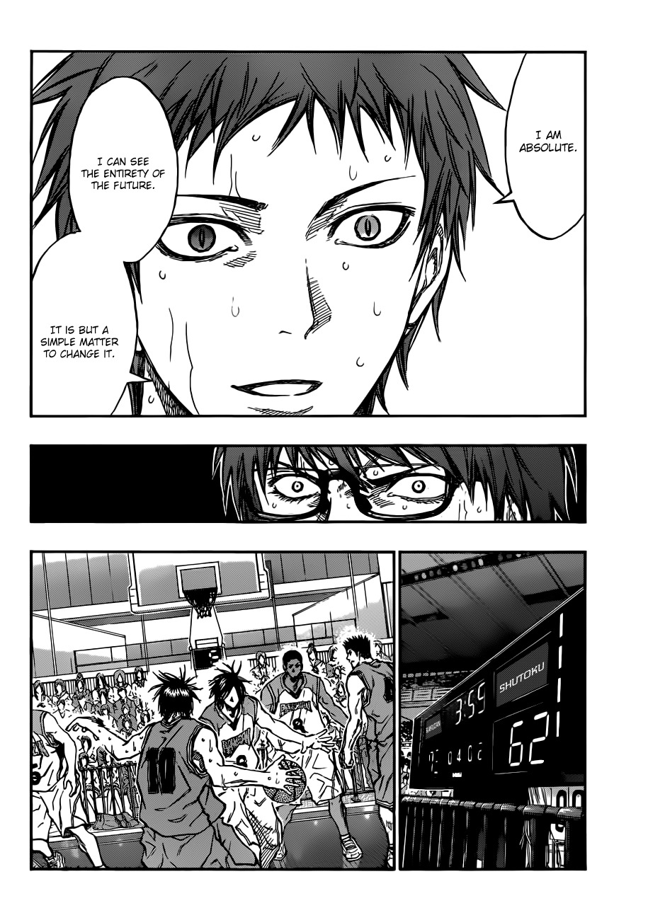 Kuroko no Basket Chapter 182 page 4 - Chapter 182: You Won't Reach