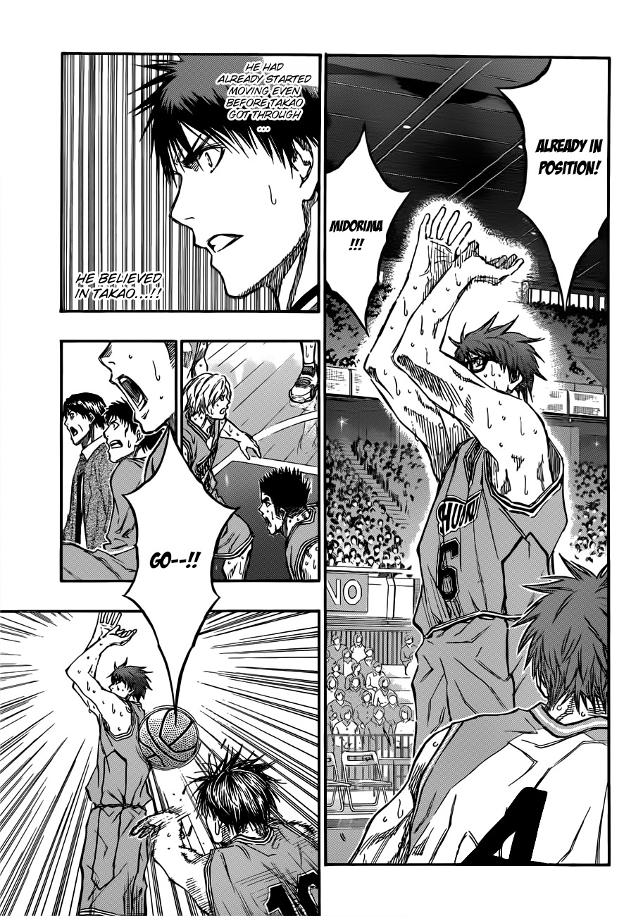 Kuroko no Basket Chapter 182 page 9 - Chapter 182: You Won't Reach