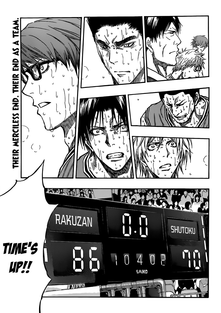 Kuroko no Basket Chapter 183 page 1 - Chapter 183: Now, Let's Go
