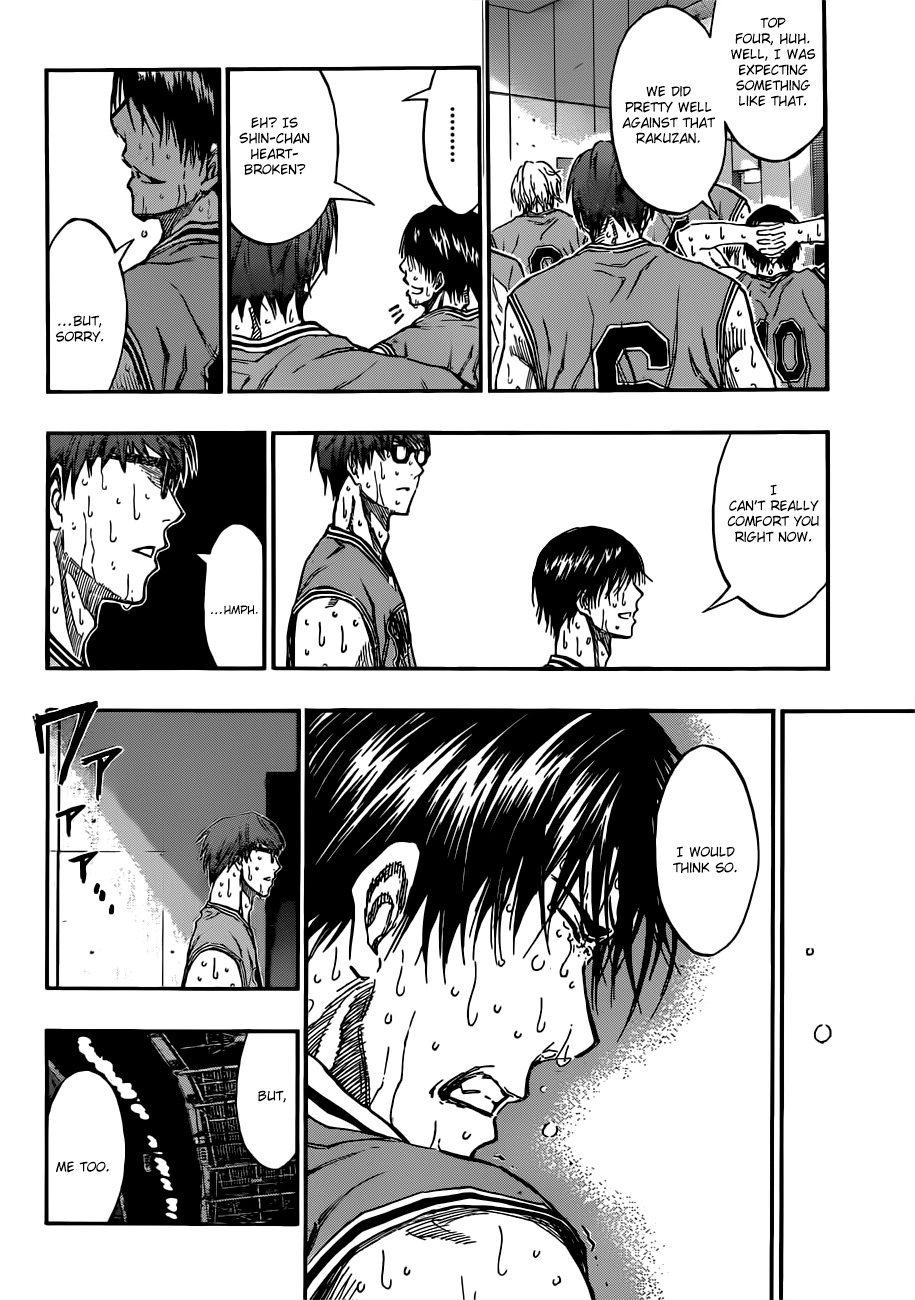 Kuroko no Basket Chapter 183 page 10 - Chapter 183: Now, Let's Go