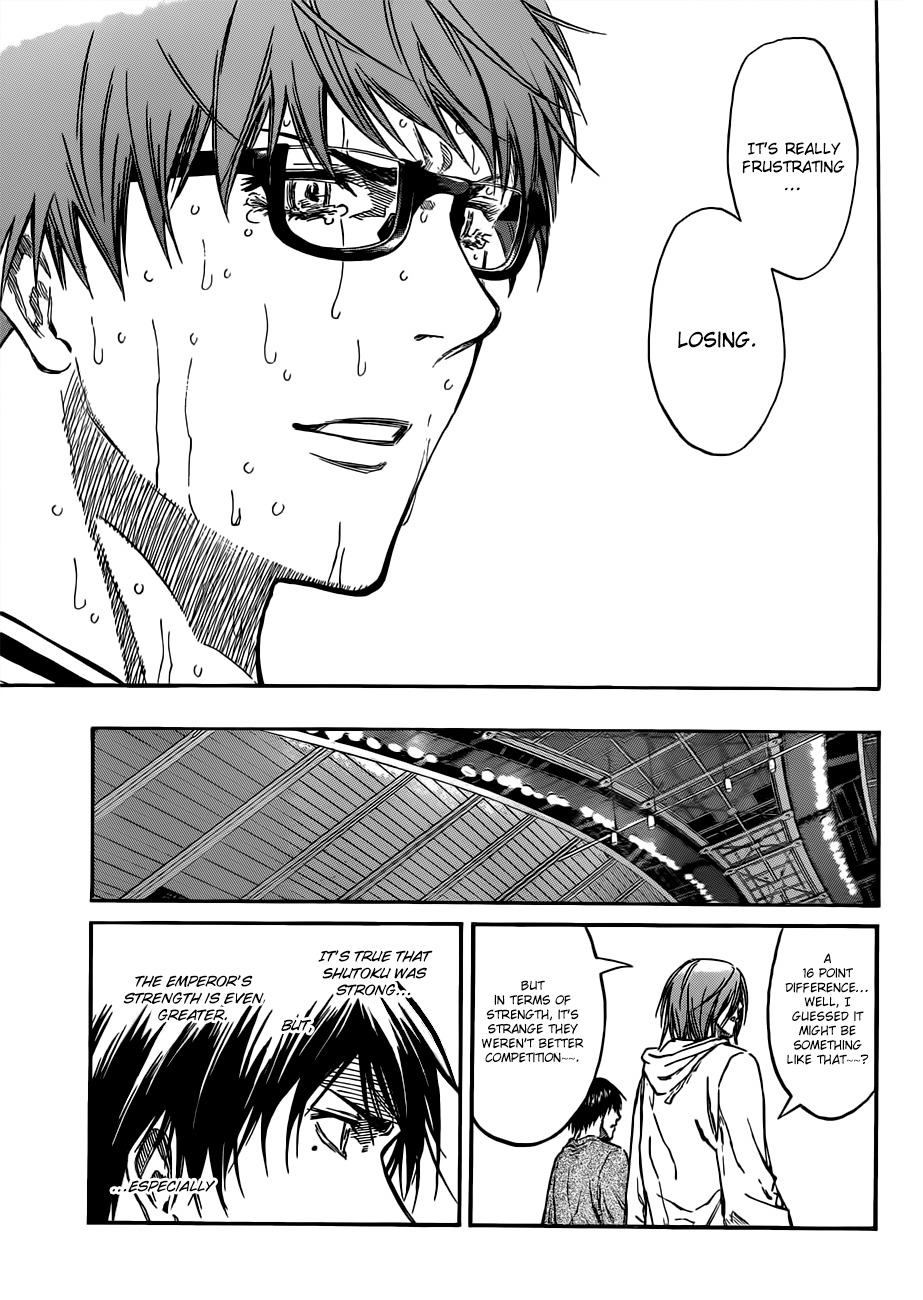 Kuroko no Basket Chapter 183 page 11 - Chapter 183: Now, Let's Go