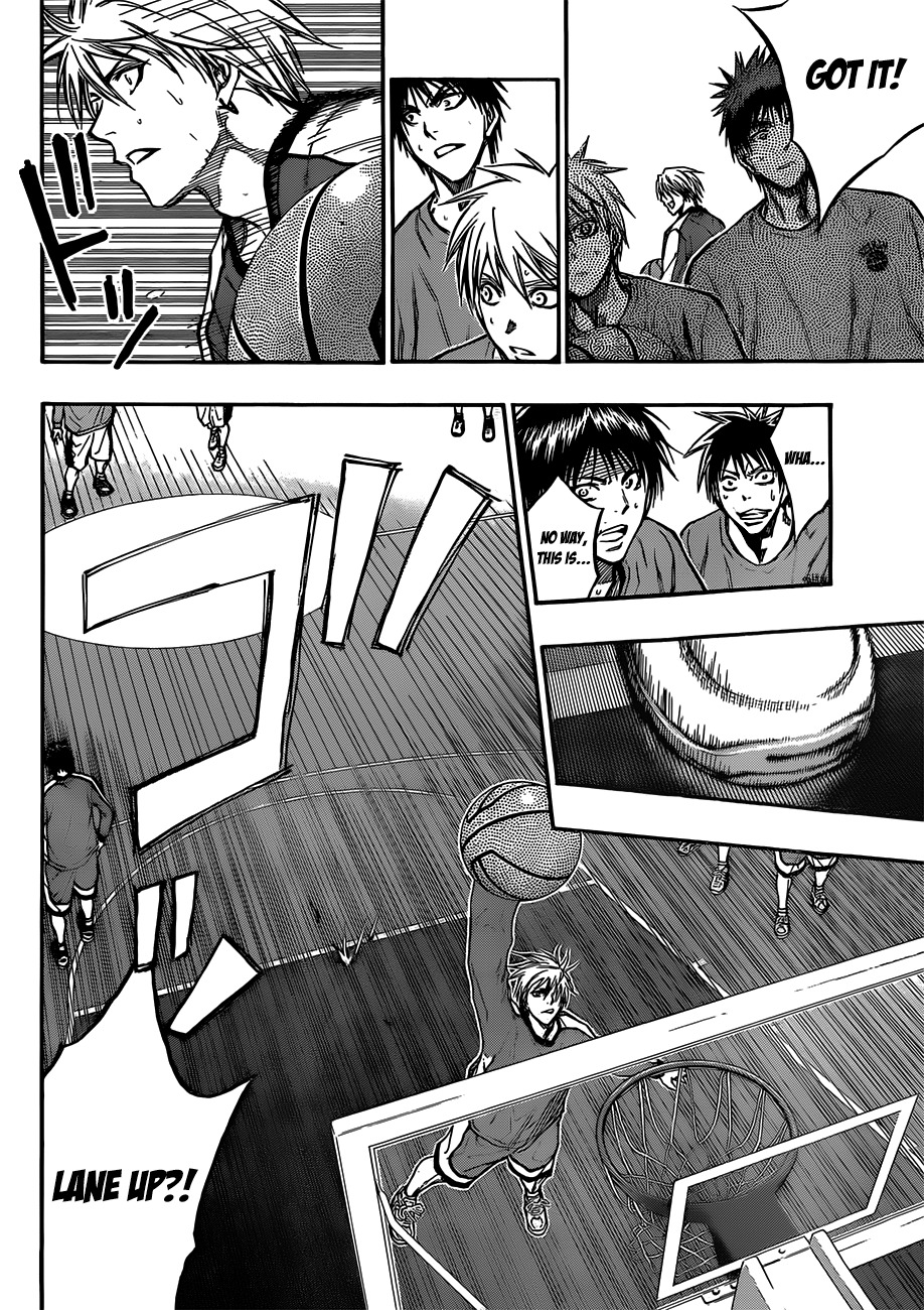 Kuroko no Basket Chapter 183 page 16 - Chapter 183: Now, Let's Go
