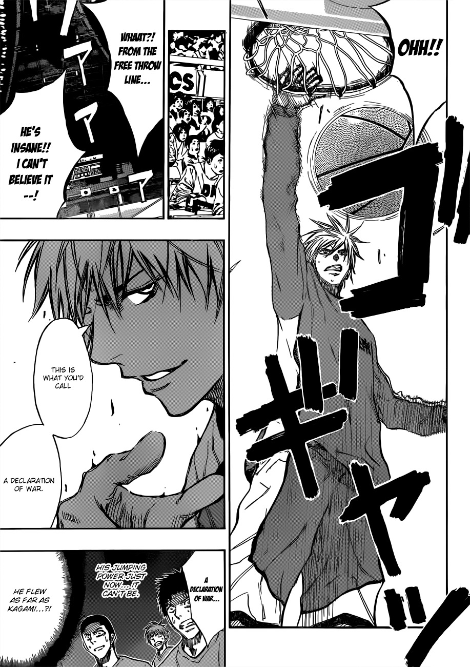 Kuroko no Basket Chapter 183 page 17 - Chapter 183: Now, Let's Go