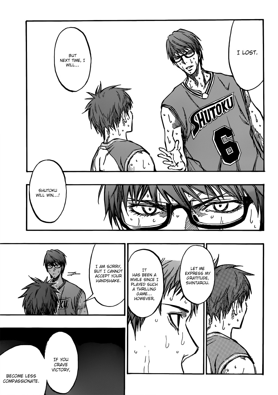 Kuroko no Basket Chapter 183 page 7 - Chapter 183: Now, Let's Go