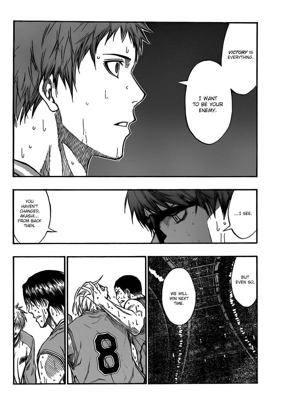Kuroko no Basket Chapter 183 page 8 - Chapter 183: Now, Let's Go