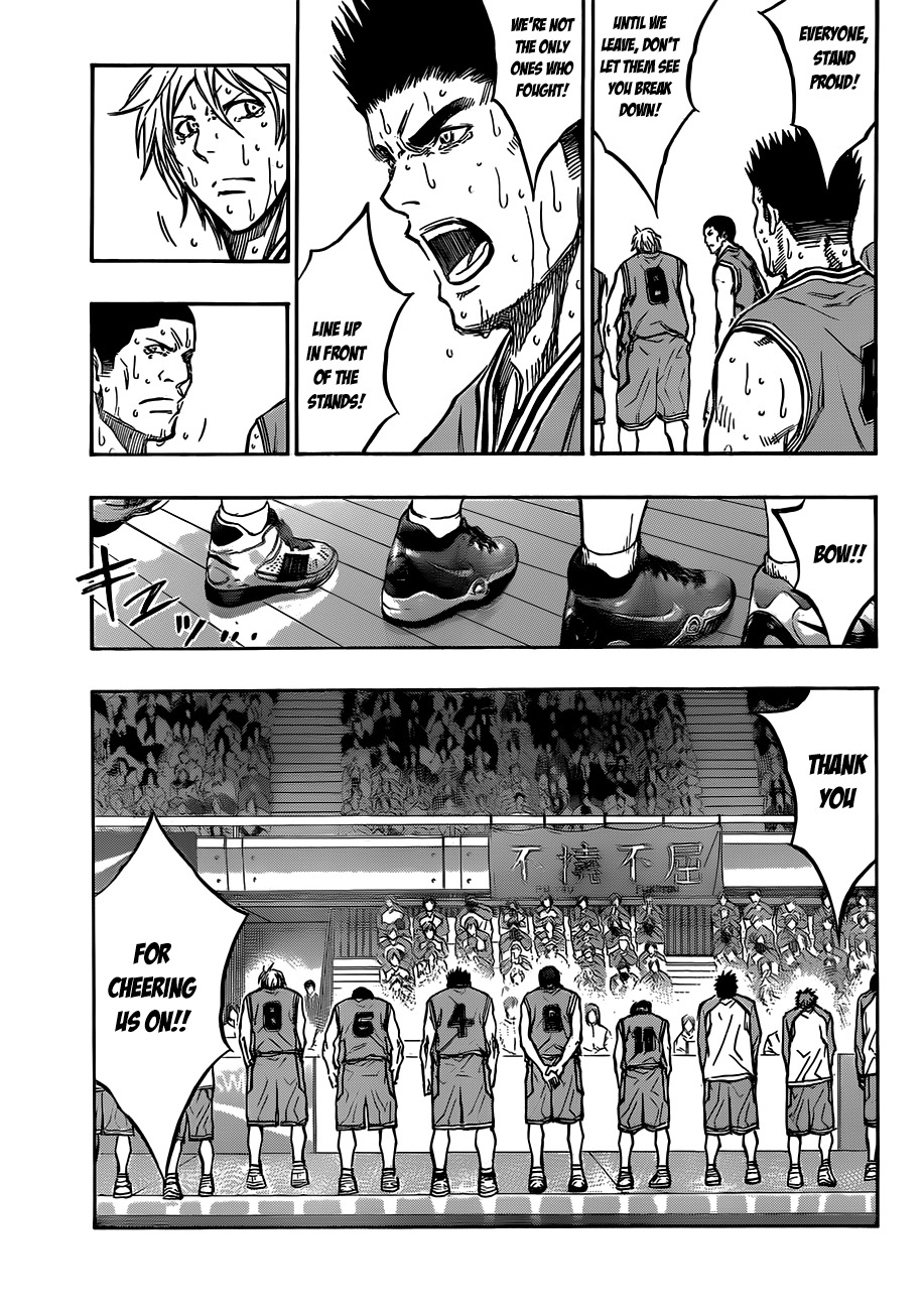 Kuroko no Basket Chapter 183 page 9 - Chapter 183: Now, Let's Go
