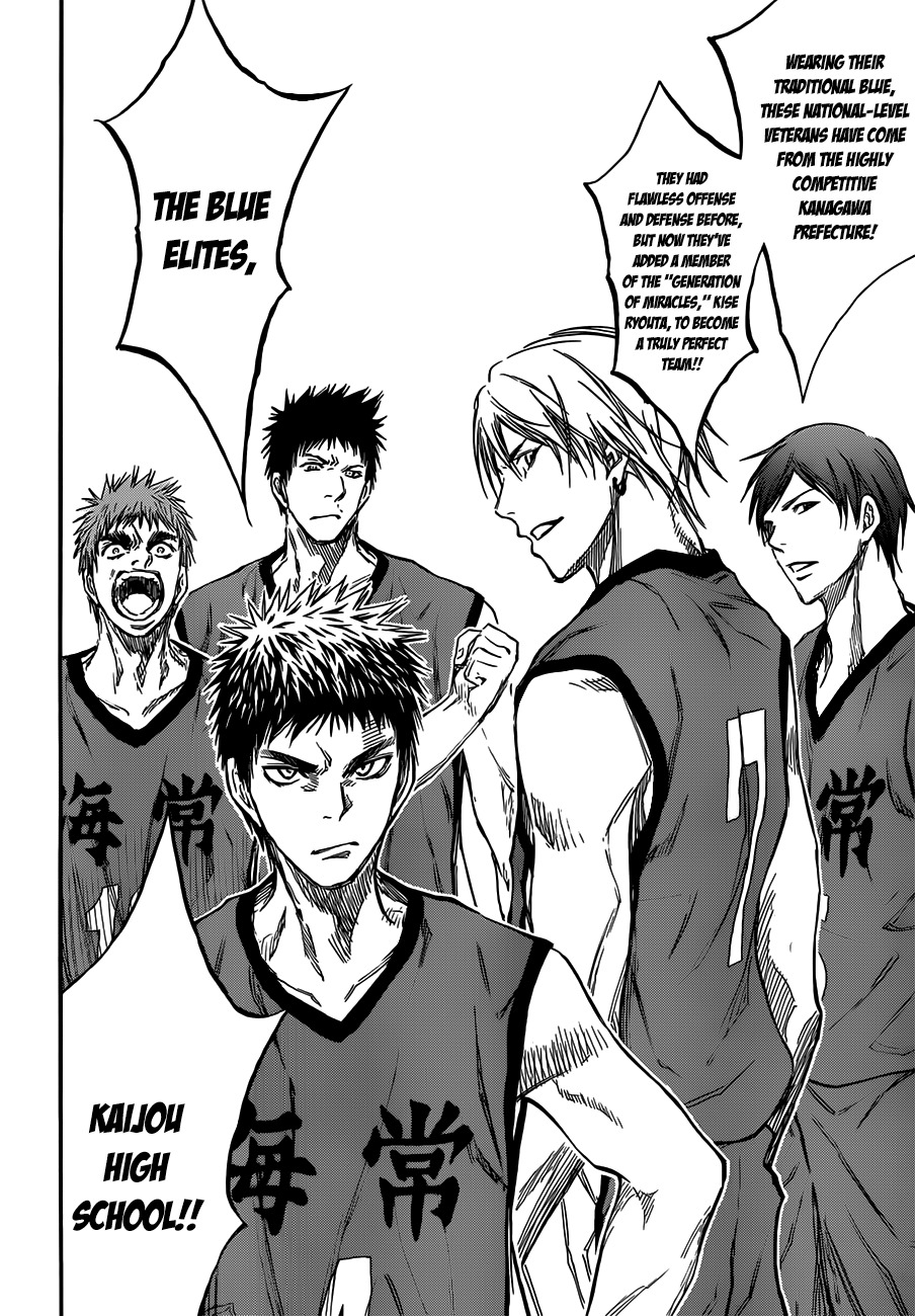 Kuroko no Basket Chapter 184 page 10 - Chapter 184: Strike First for Certain Victory!