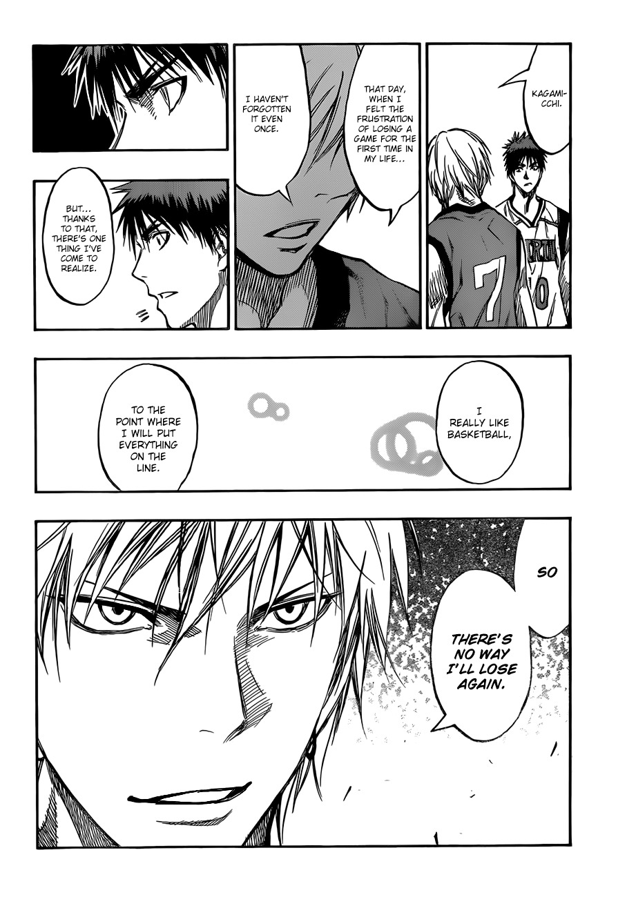 Kuroko no Basket Chapter 184 page 12 - Chapter 184: Strike First for Certain Victory!