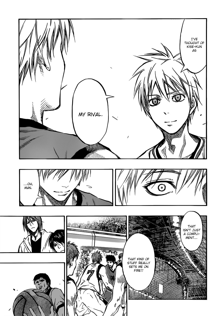 Kuroko no Basket Chapter 184 page 15 - Chapter 184: Strike First for Certain Victory!