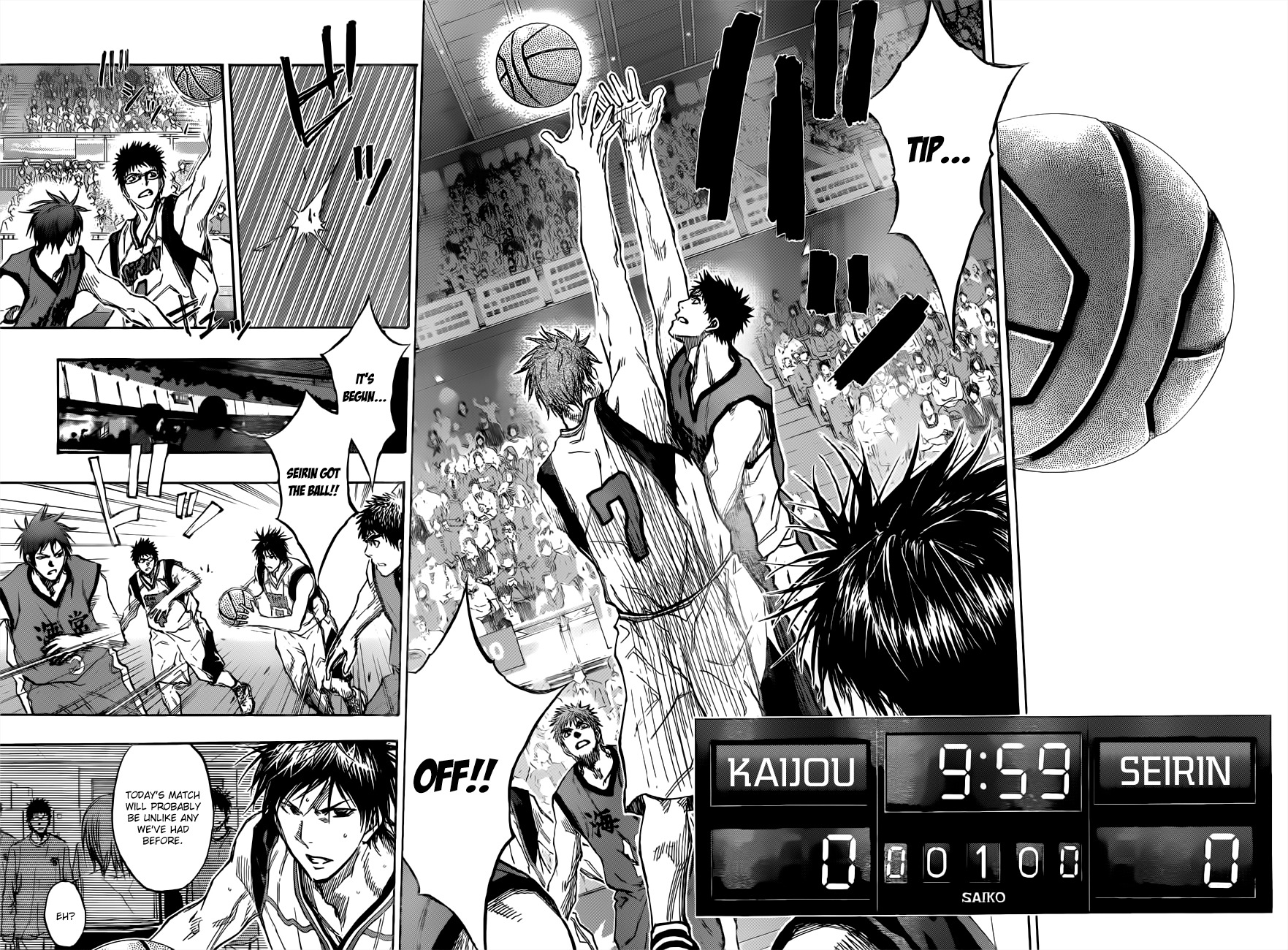 Kuroko no Basket Chapter 184 page 16 - Chapter 184: Strike First for Certain Victory!