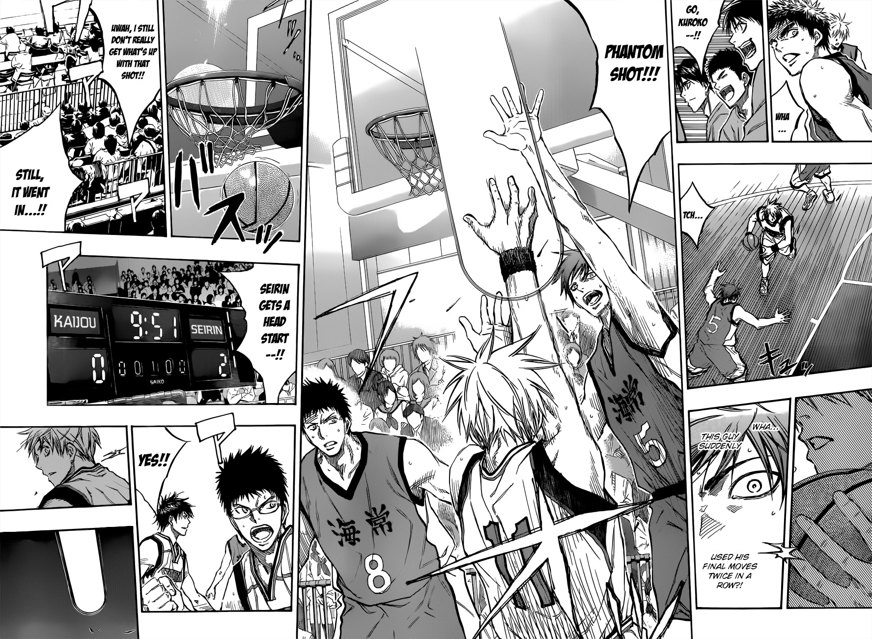 Kuroko no Basket Chapter 184 page 19 - Chapter 184: Strike First for Certain Victory!
