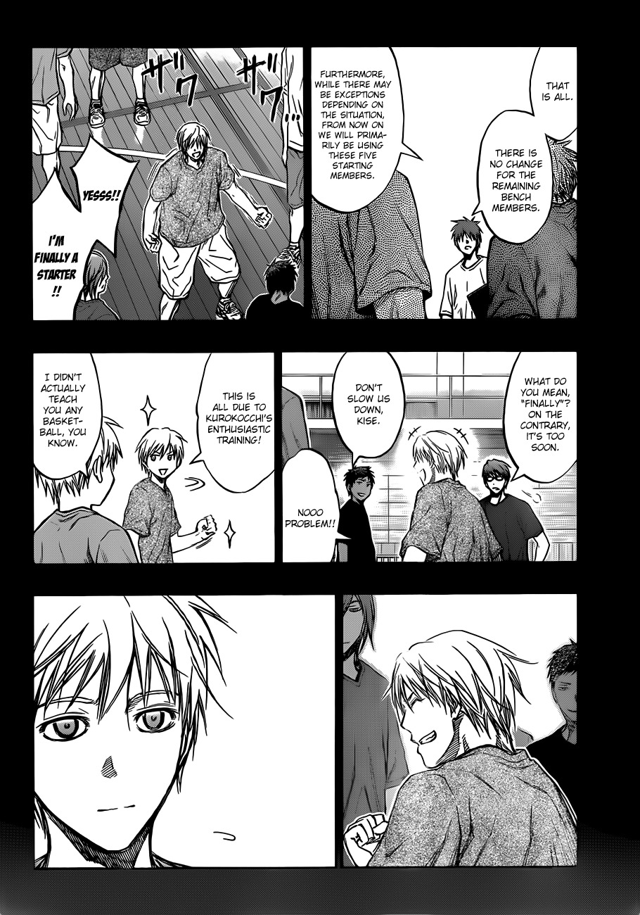 Kuroko no Basket Chapter 184 page 4 - Chapter 184: Strike First for Certain Victory!