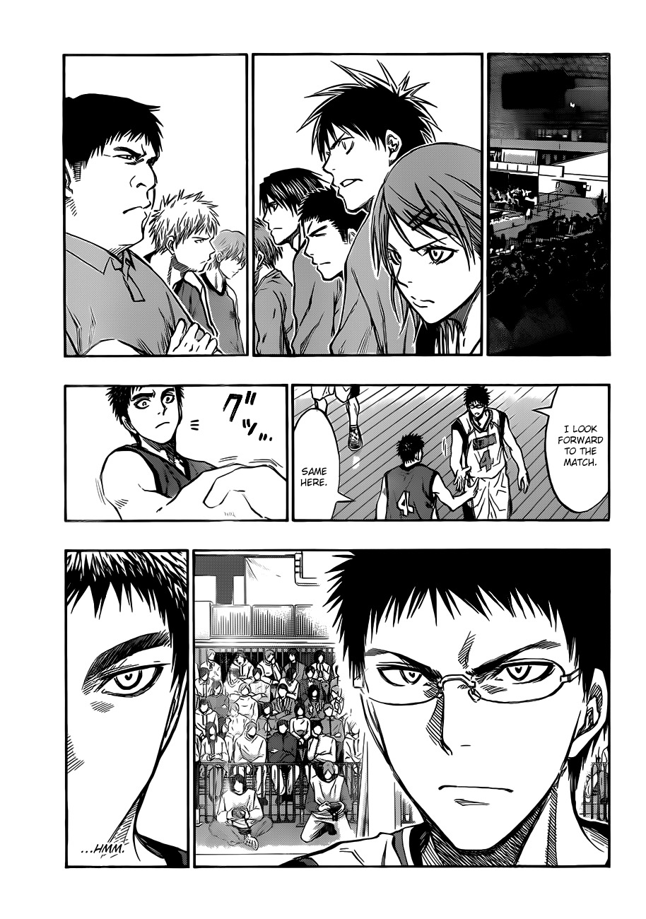 Kuroko no Basket Chapter 184 page 5 - Chapter 184: Strike First for Certain Victory!
